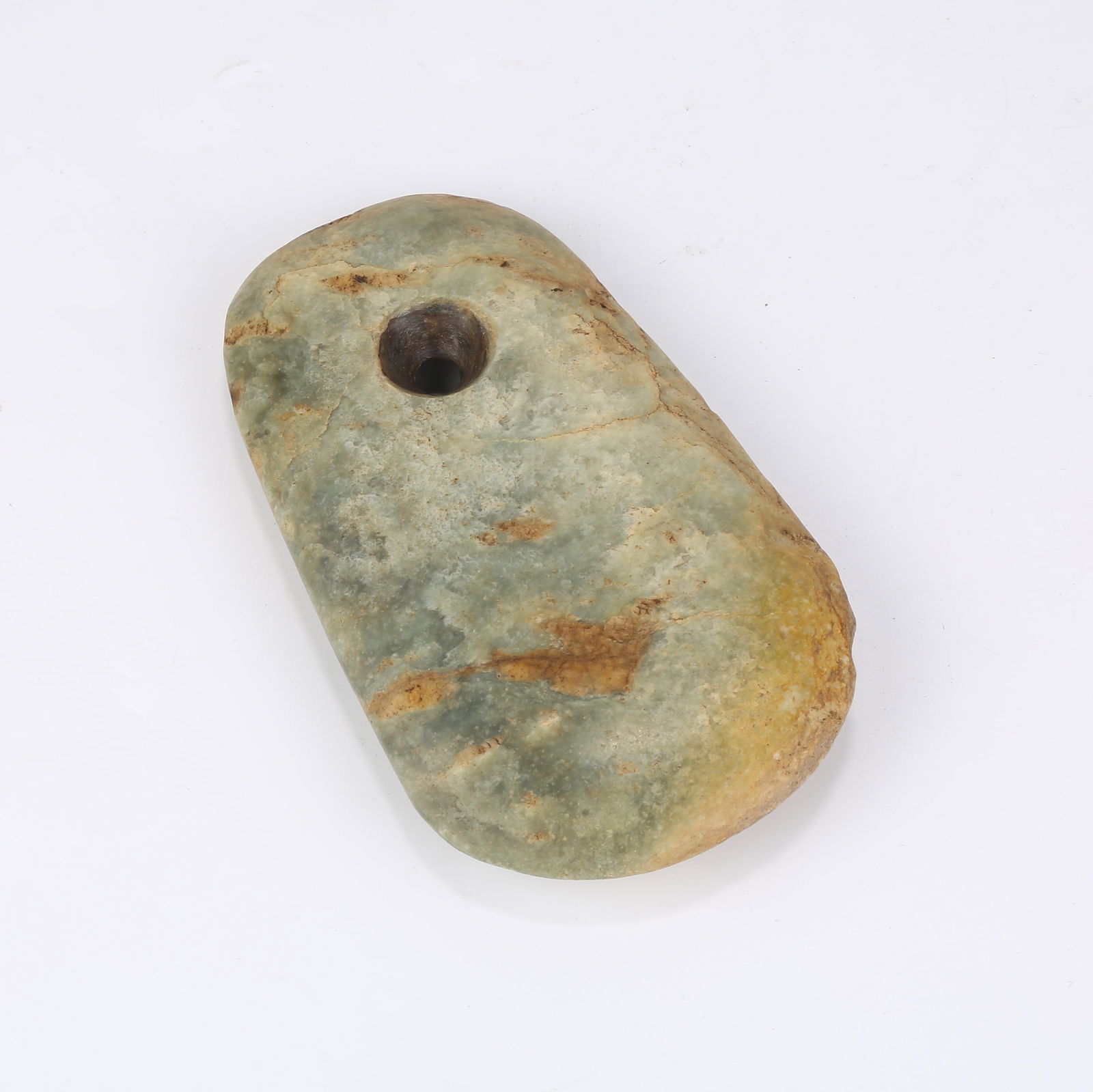 A ANCIENT JADE AXE: Ancient Jade Axe