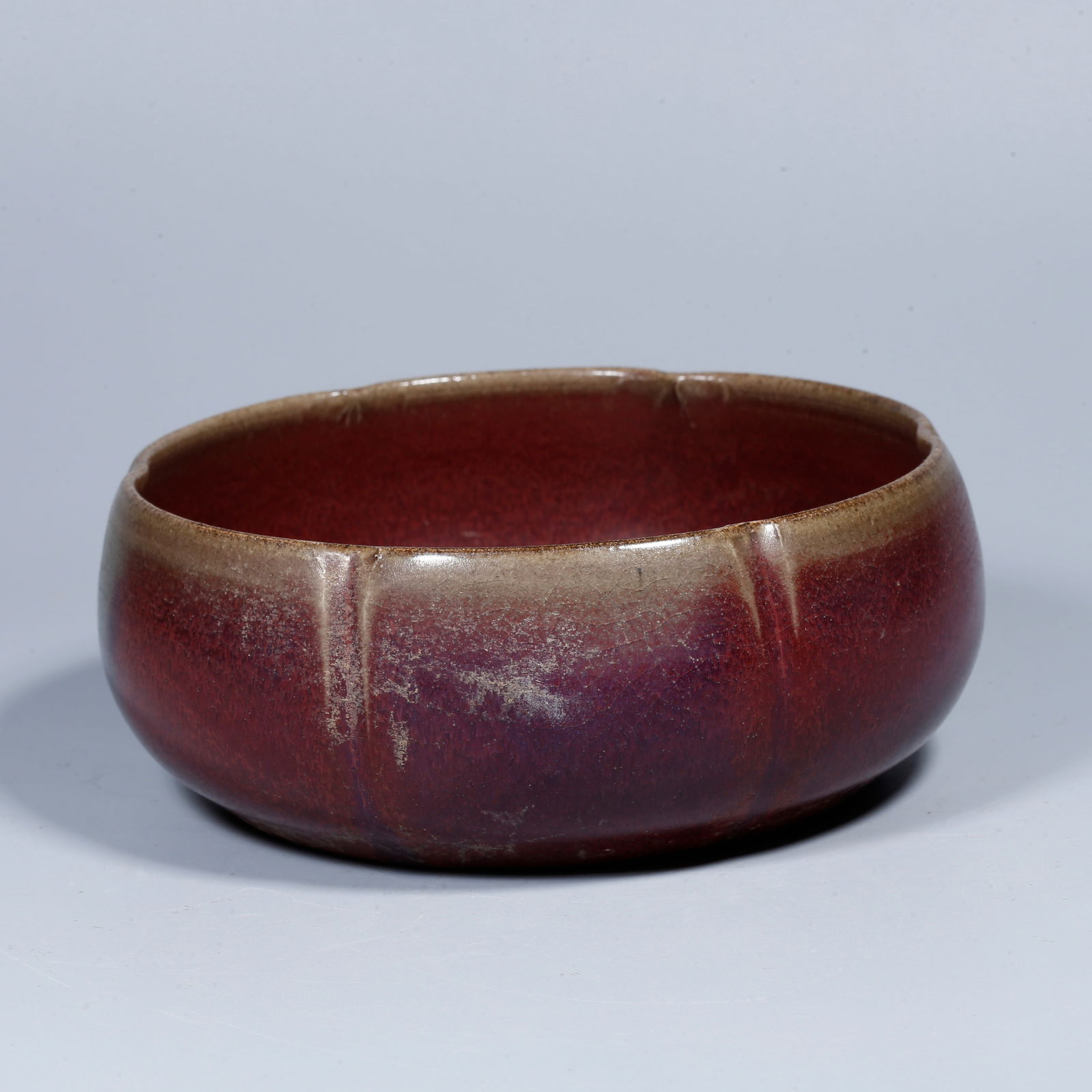 A JUN WARE WASHER: Jun ware washer