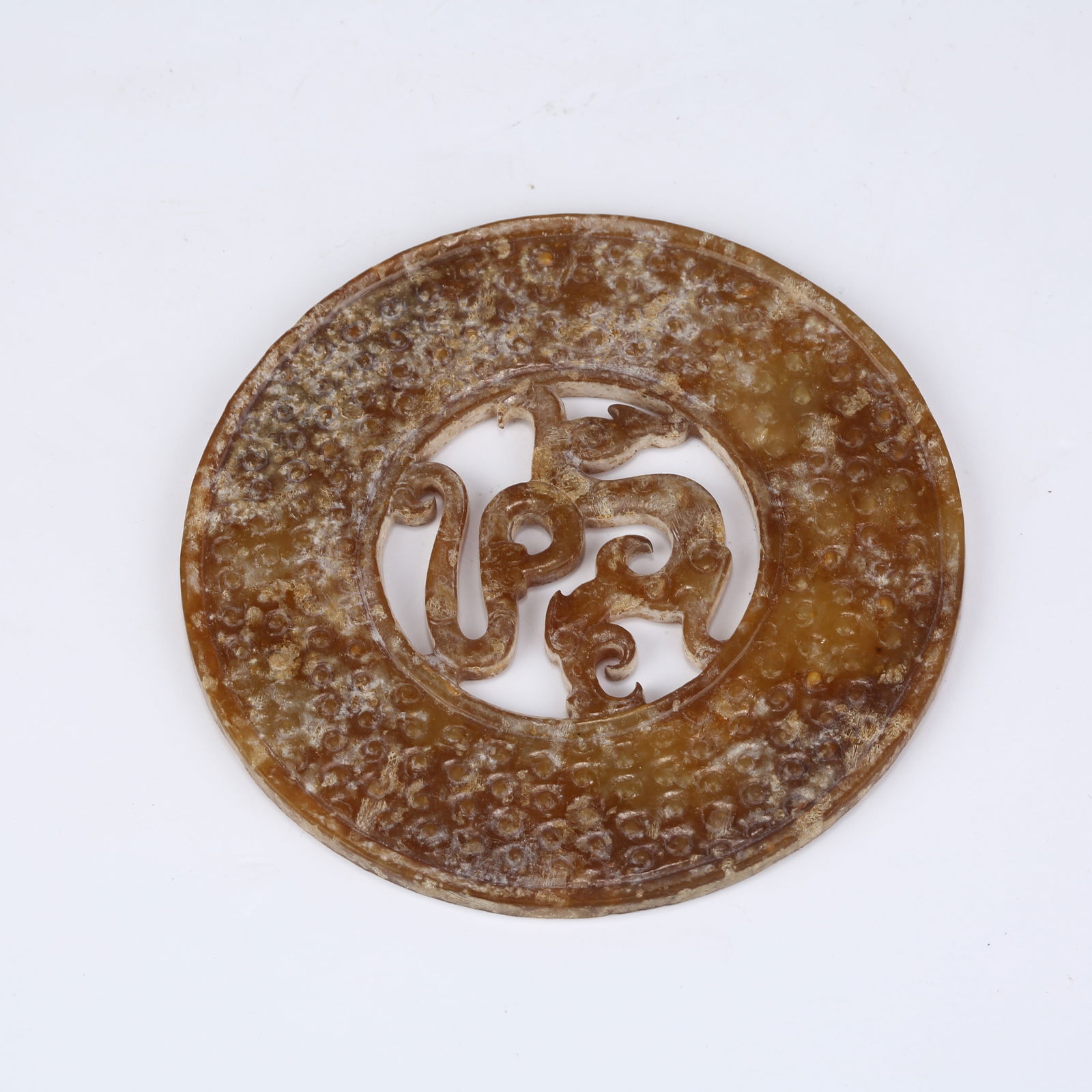 A ANCIENT JADE BI DISC: Ancient Jade Bi Disc