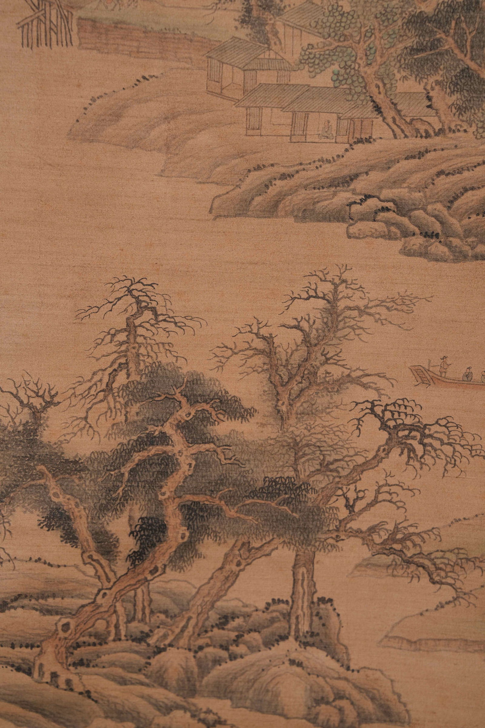 A LANDSCAPE PAINTING ON SILK BY WANG CHEN.王宸 - 7