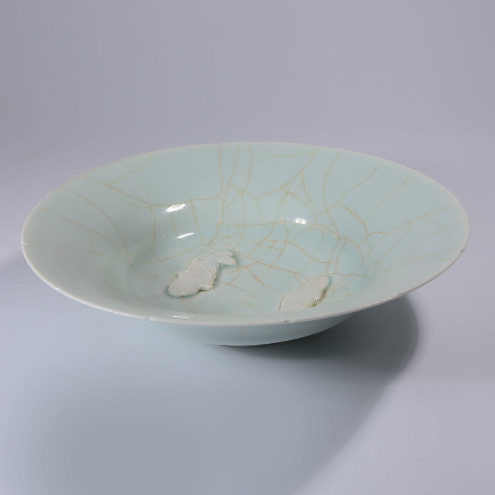 A DOUBLE-FISH WASHER, HUTIAN KILN (1 of 8)