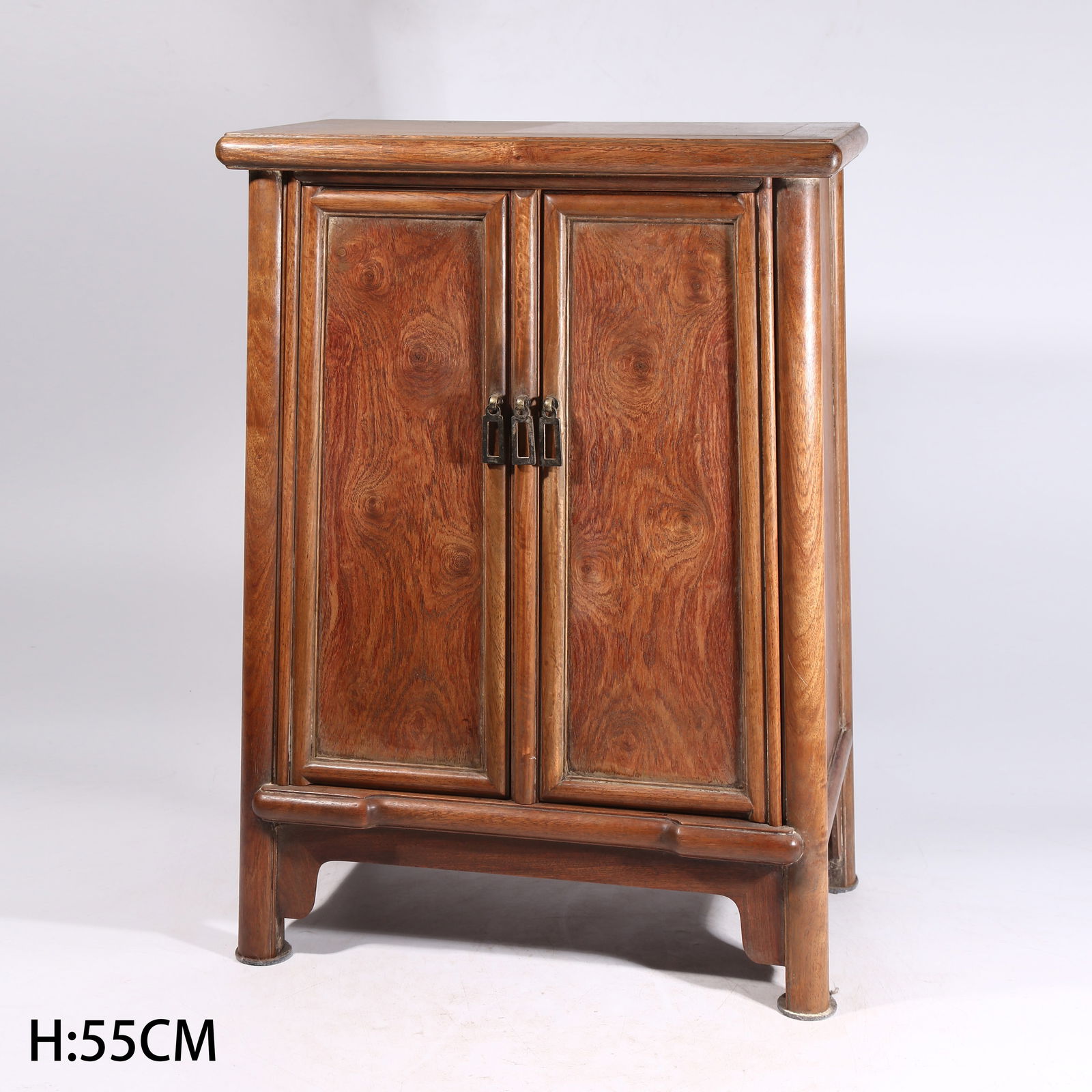 A HUANGHUALI WOOD "NOODLE" CABINET (1 of 10)