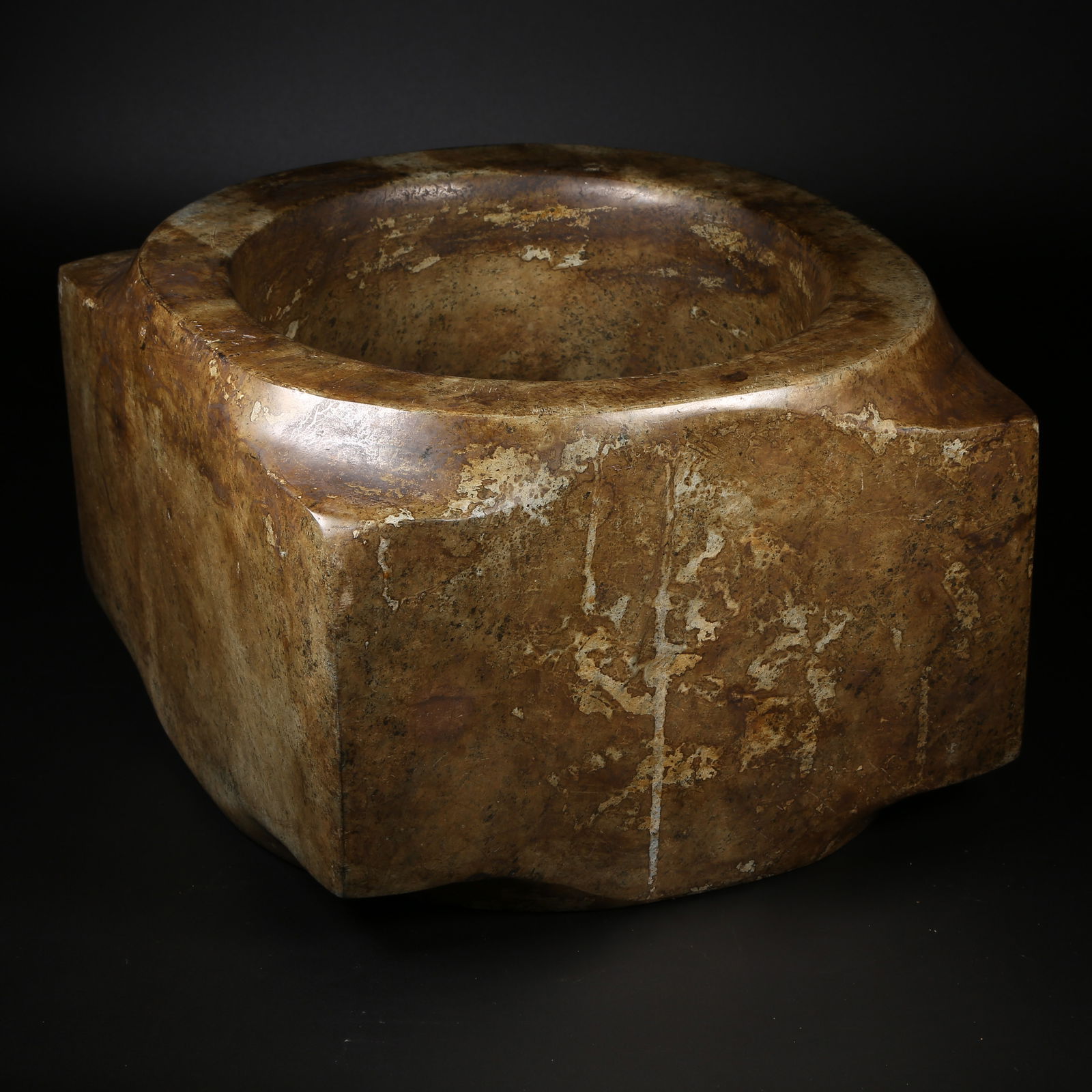 A ARCHAIC JADE CONG: Archaic Jade Cong