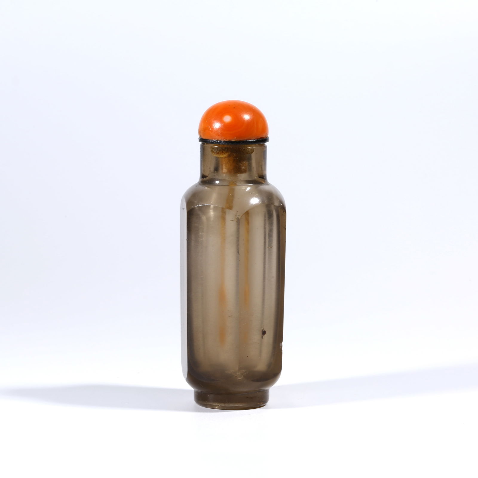 A HEXAGONAL CRYSTAL SNUFF BOTTLE (1 of 9)