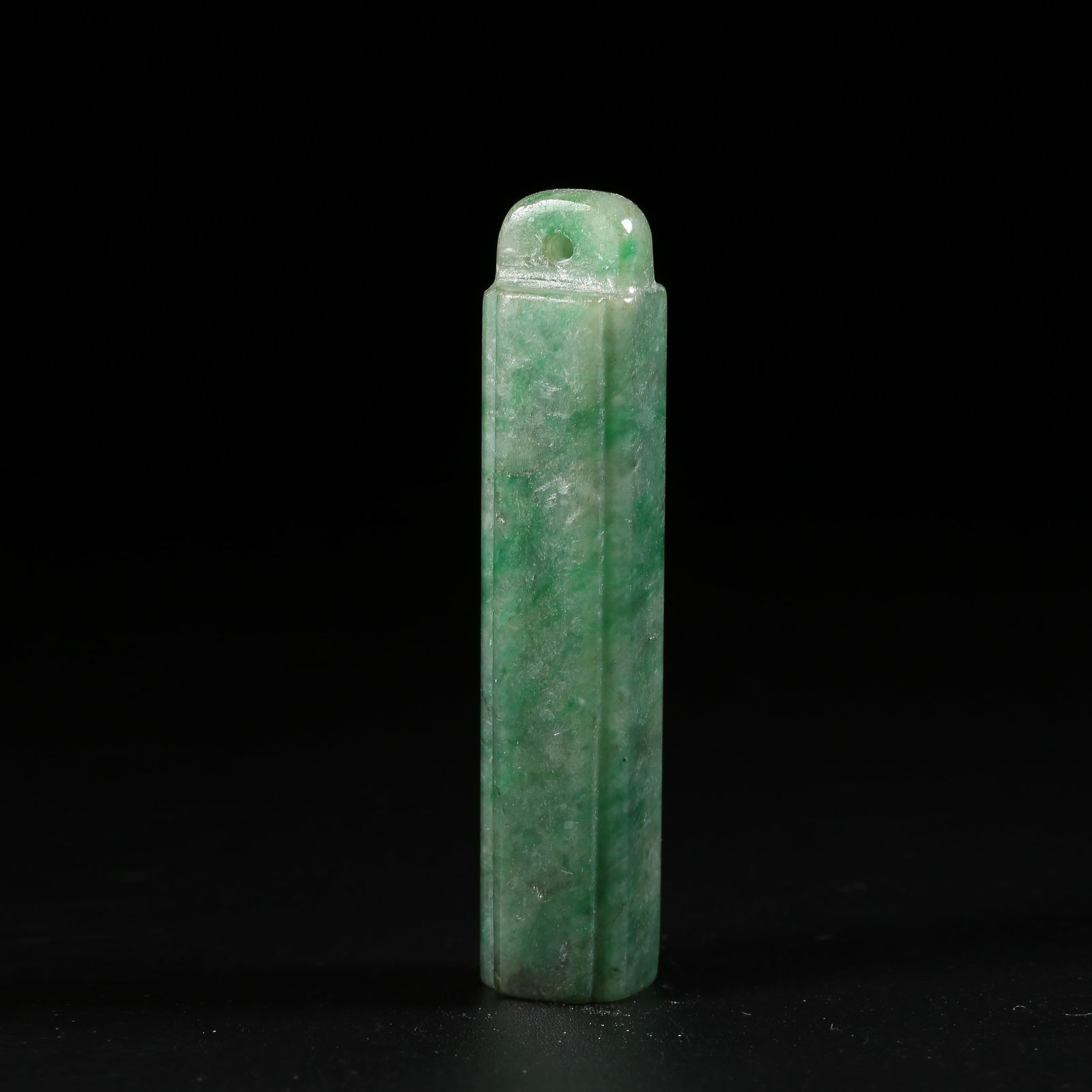 A JADEITE QUILL TUBE (1 of 9)