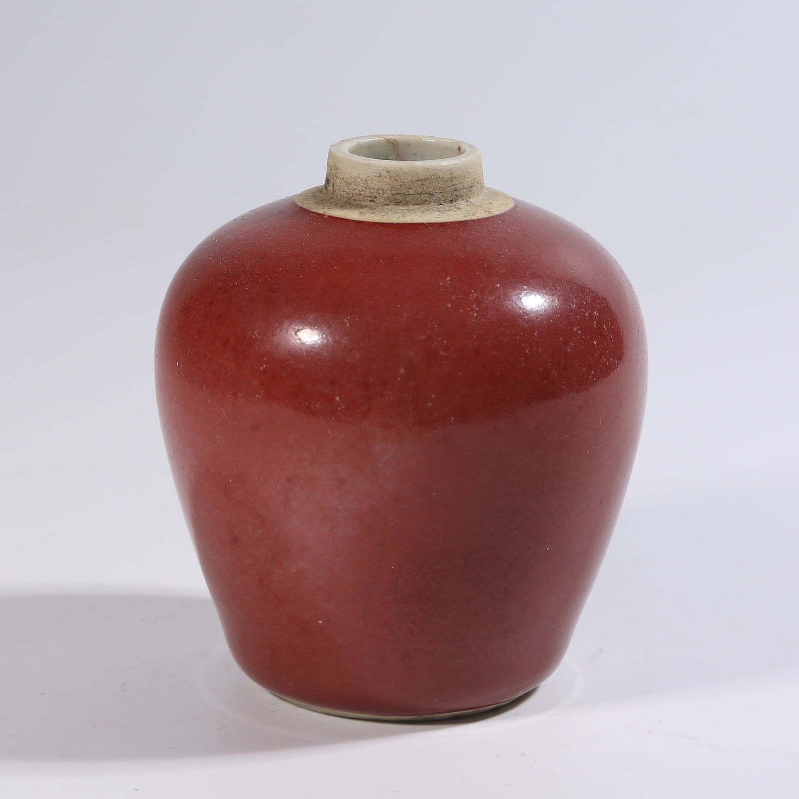 A LANG KILN RED-GLAZED JAR (1 of 9)