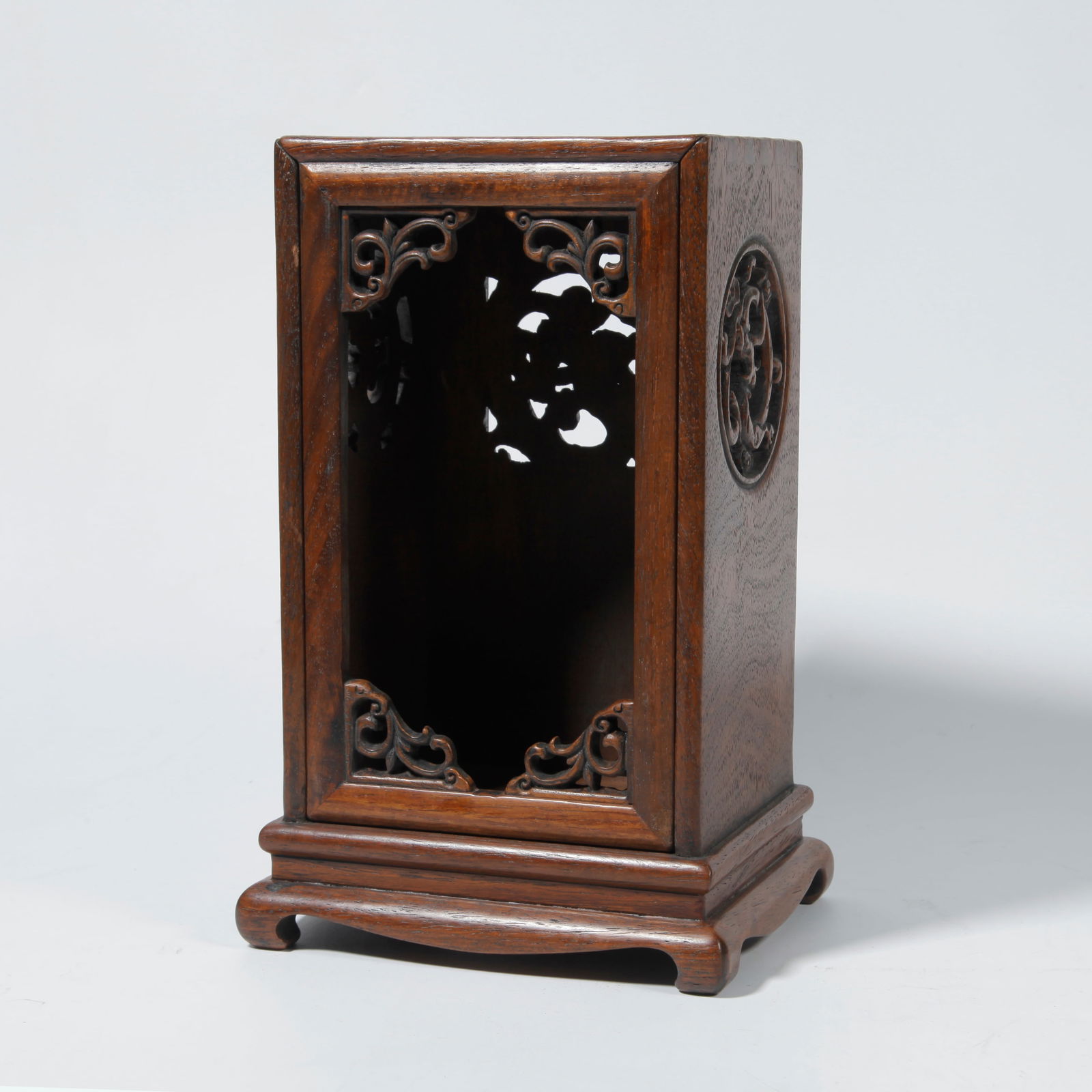 A HUANGHUALI WOOD BUDDHIST SHRINE (1 of 10)