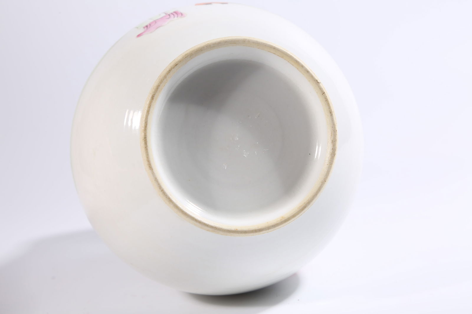 A WUCAI "TEACHING CHILDREN" PATTERN STRINGED-PATTERN JAR - 7