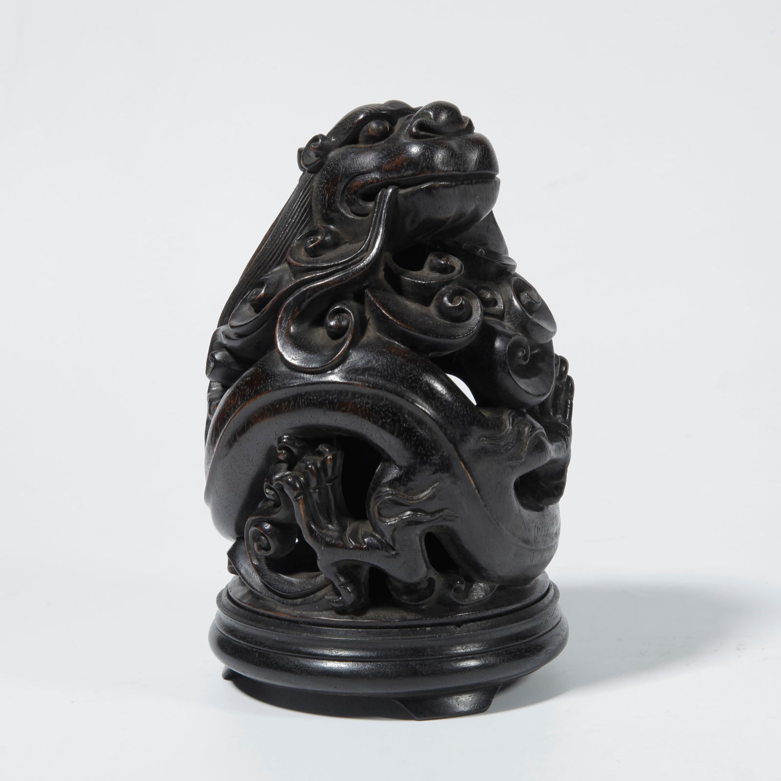 A ZITAN WOOD INCENSE BURNER (1 of 9)