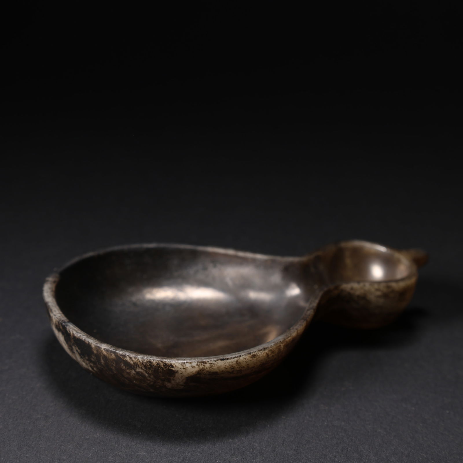 A HETIAN JADE GOURD INKSTONE (1 of 9)