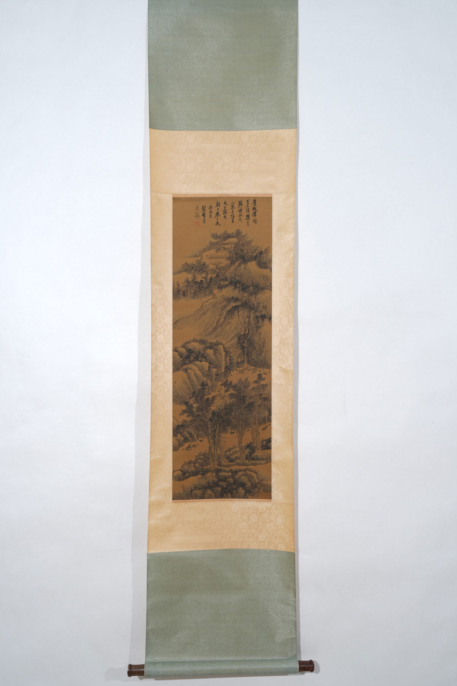 A LANDSCAPE PAINTING ON SILK BY GONG XIAN.龔賢 - 2