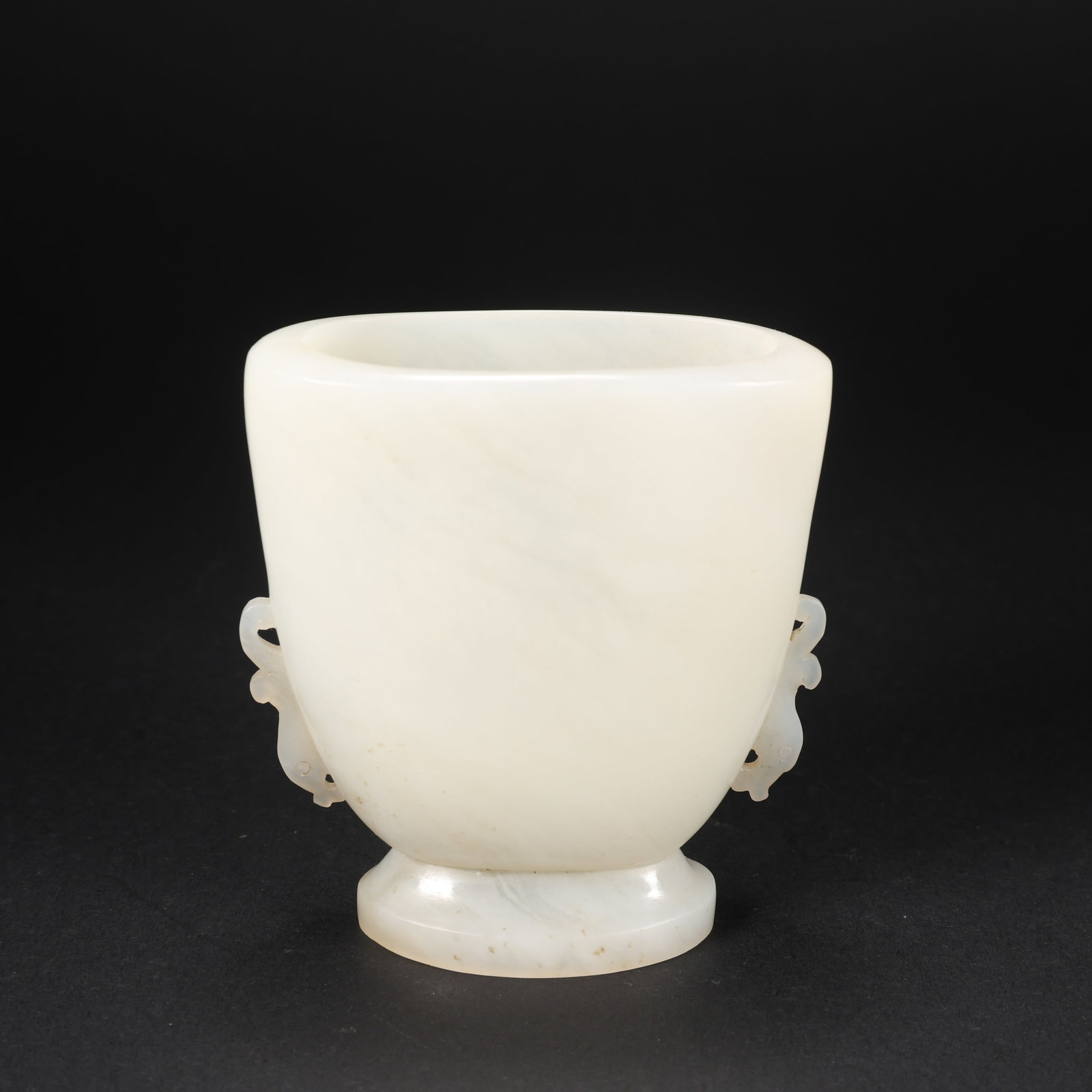 A HETIAN JADE OVAL CUP (1 of 9)