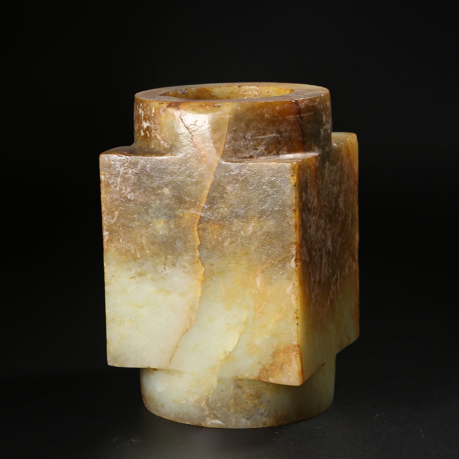 A ANCIENT JADE CONG: Ancient Jade Cong