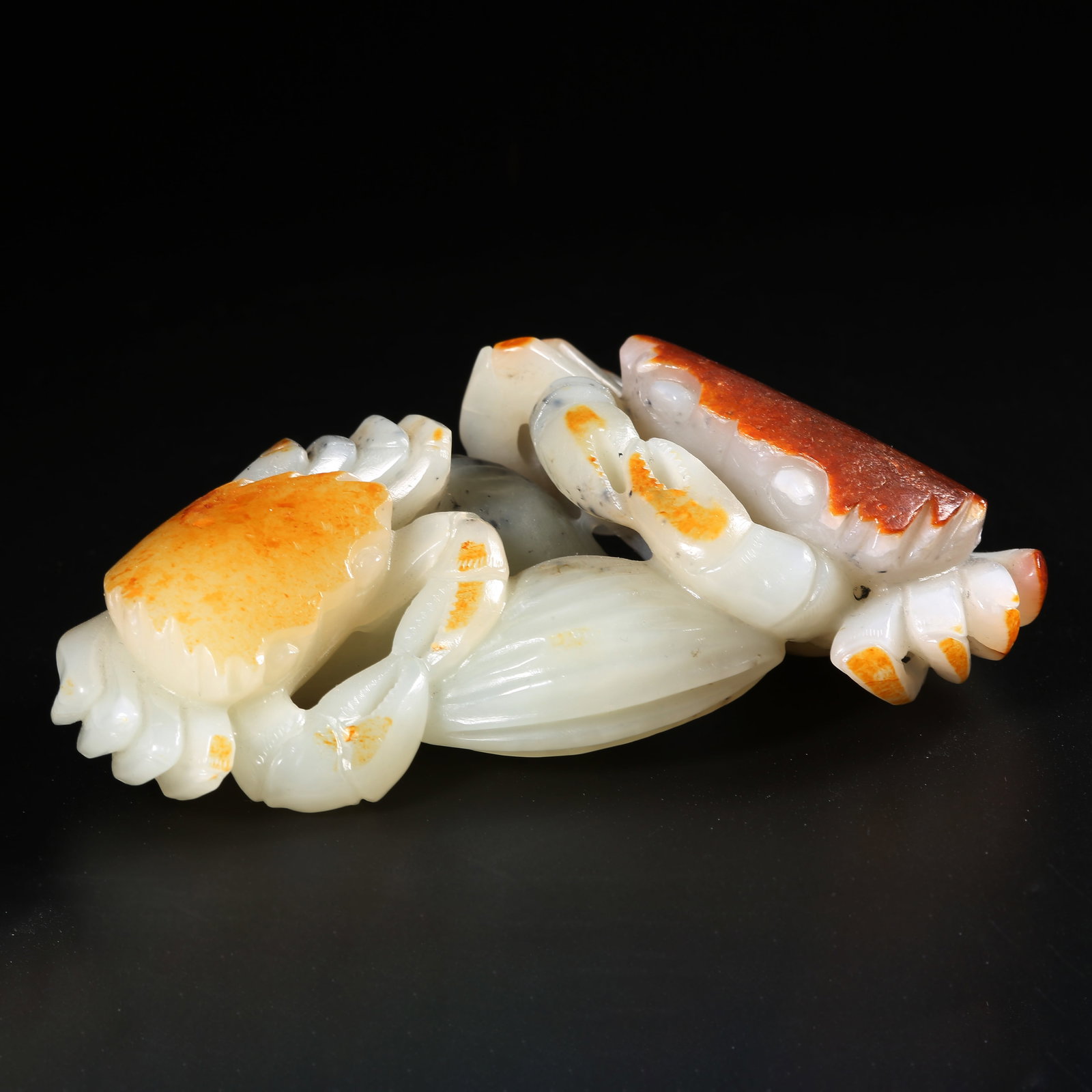 A HETIAN WHITE JADE "WEALTHY AND INFLUENTIAL" ORNAMENT (1 of 9)