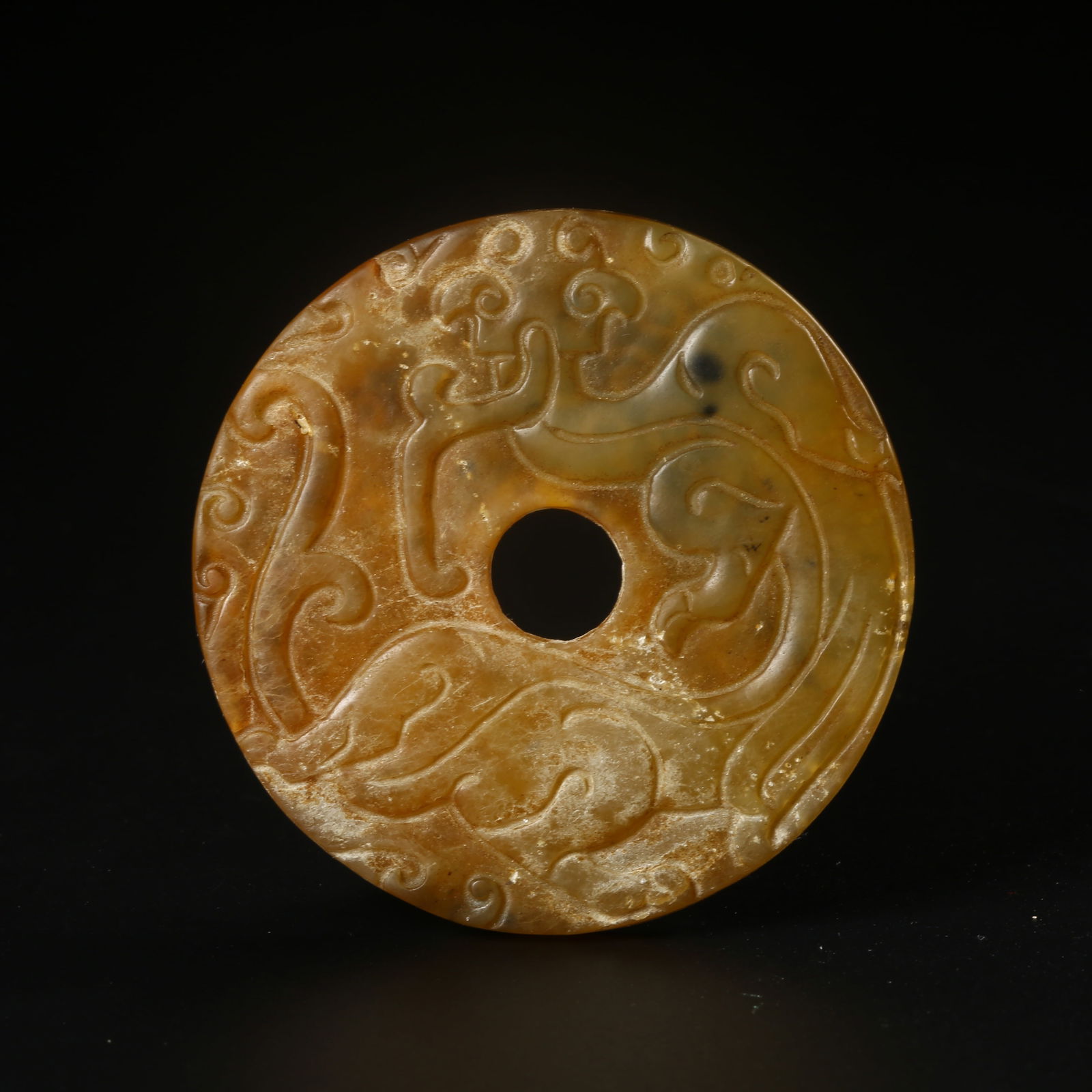 A ARCHAIC JADE BI DISC (1 of 9)