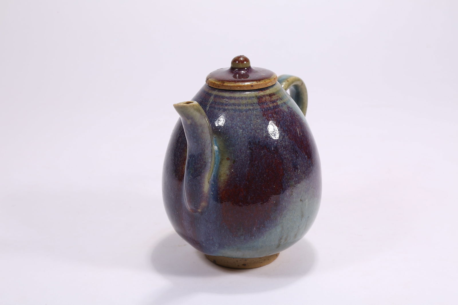 A JUN WARE GLAZE PITCHER - 4