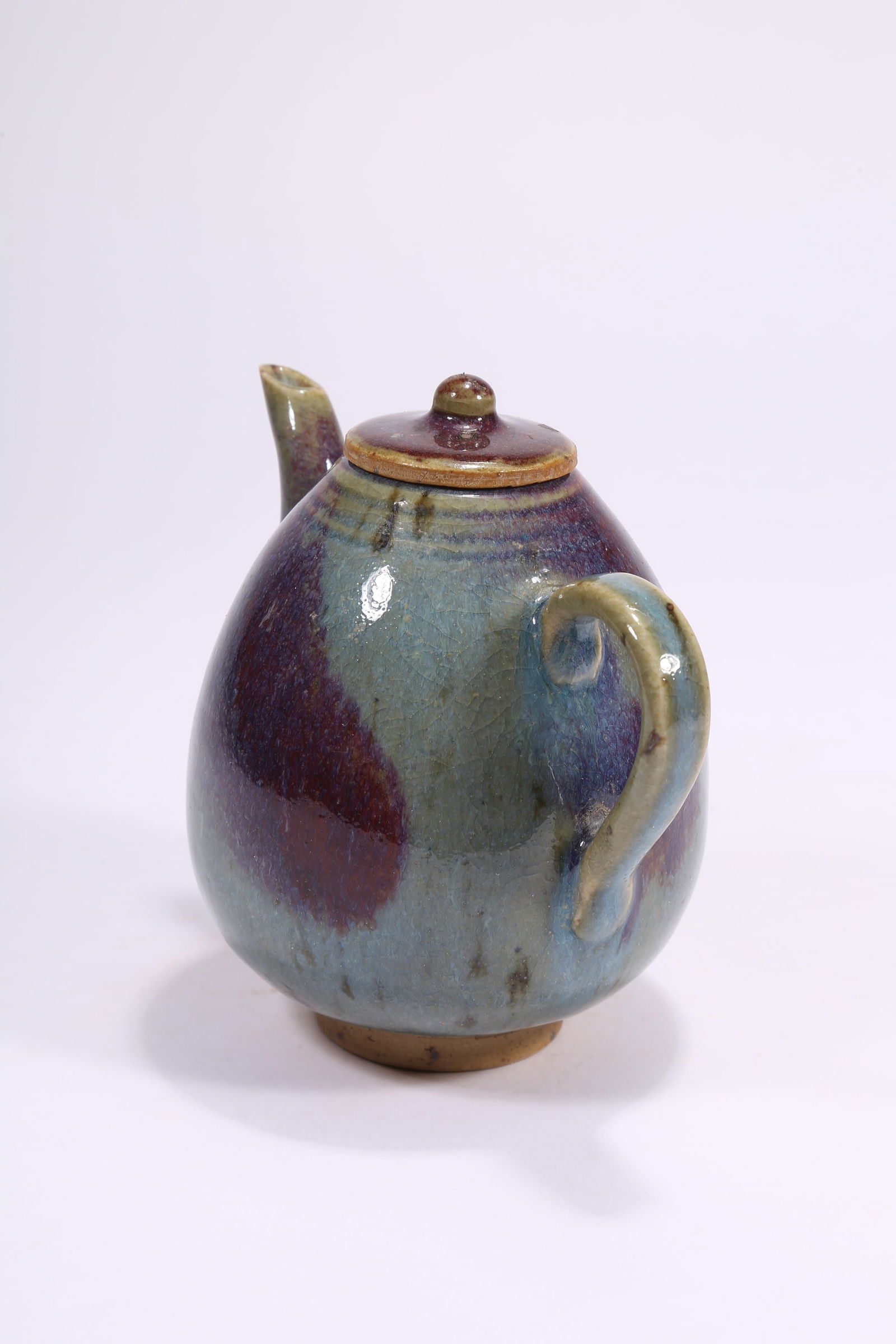 A JUN WARE GLAZE PITCHER - 5