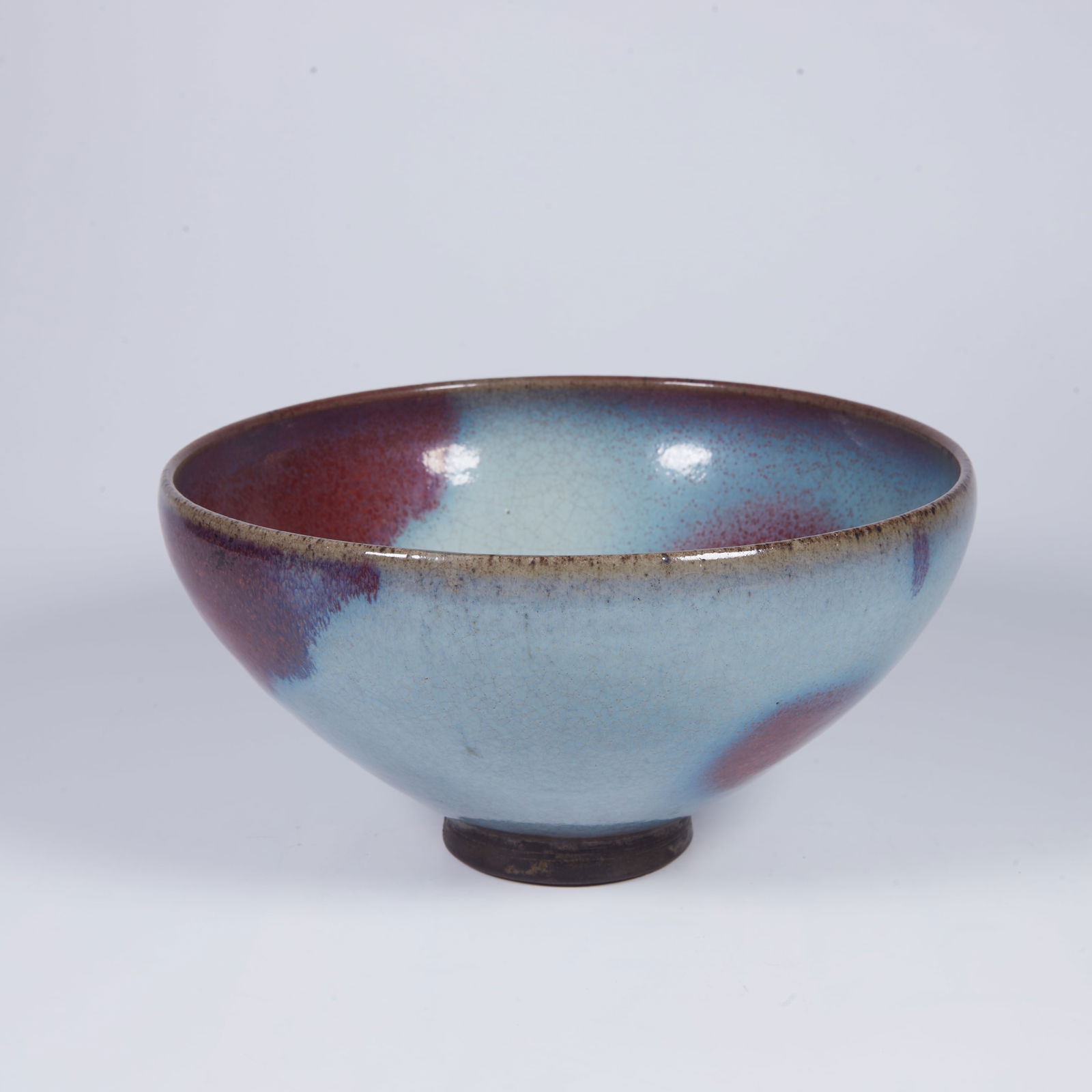 A LARGE JUN WARE BOWL (1 of 8)