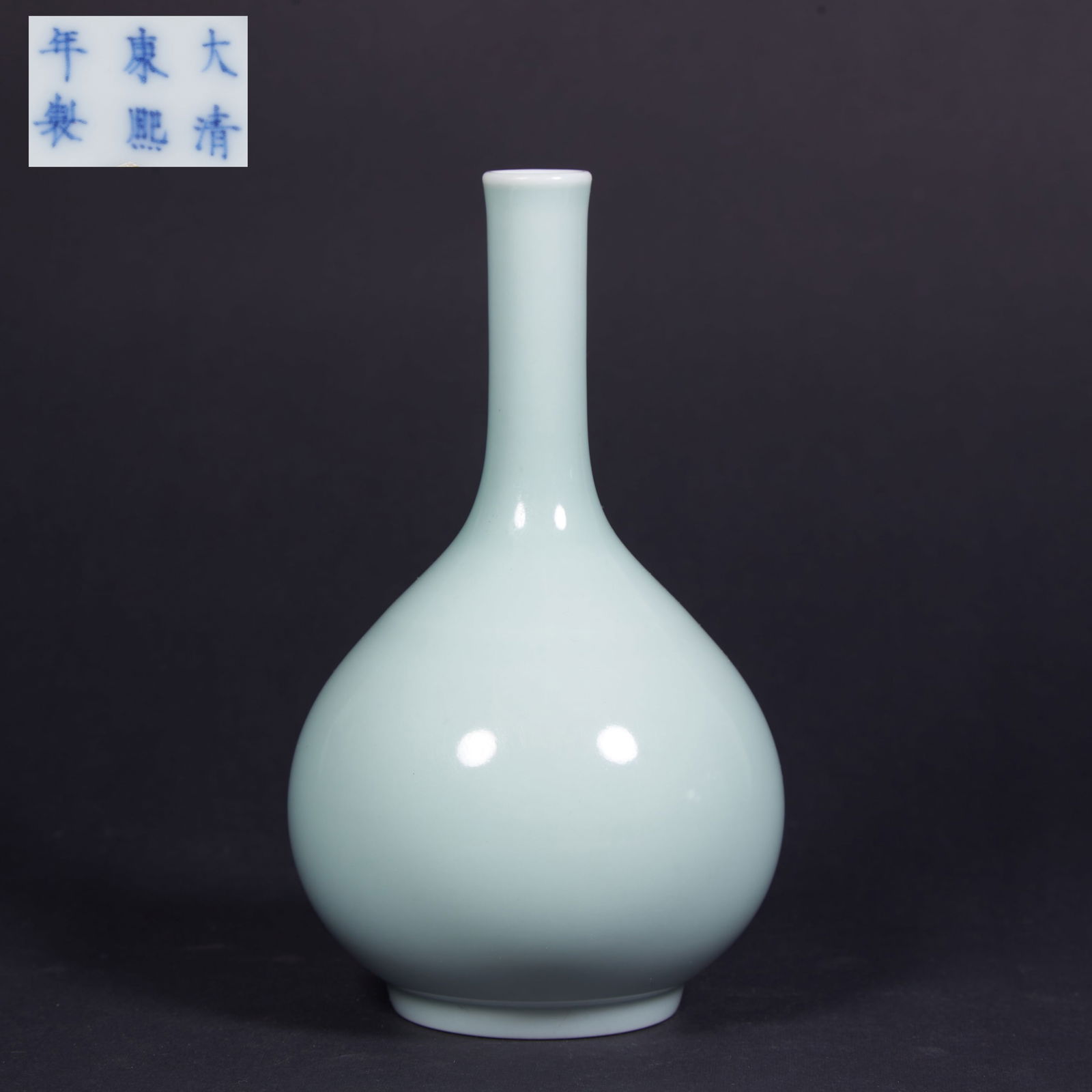 A CELADON-GLAZED DAN VASE (1 of 7)