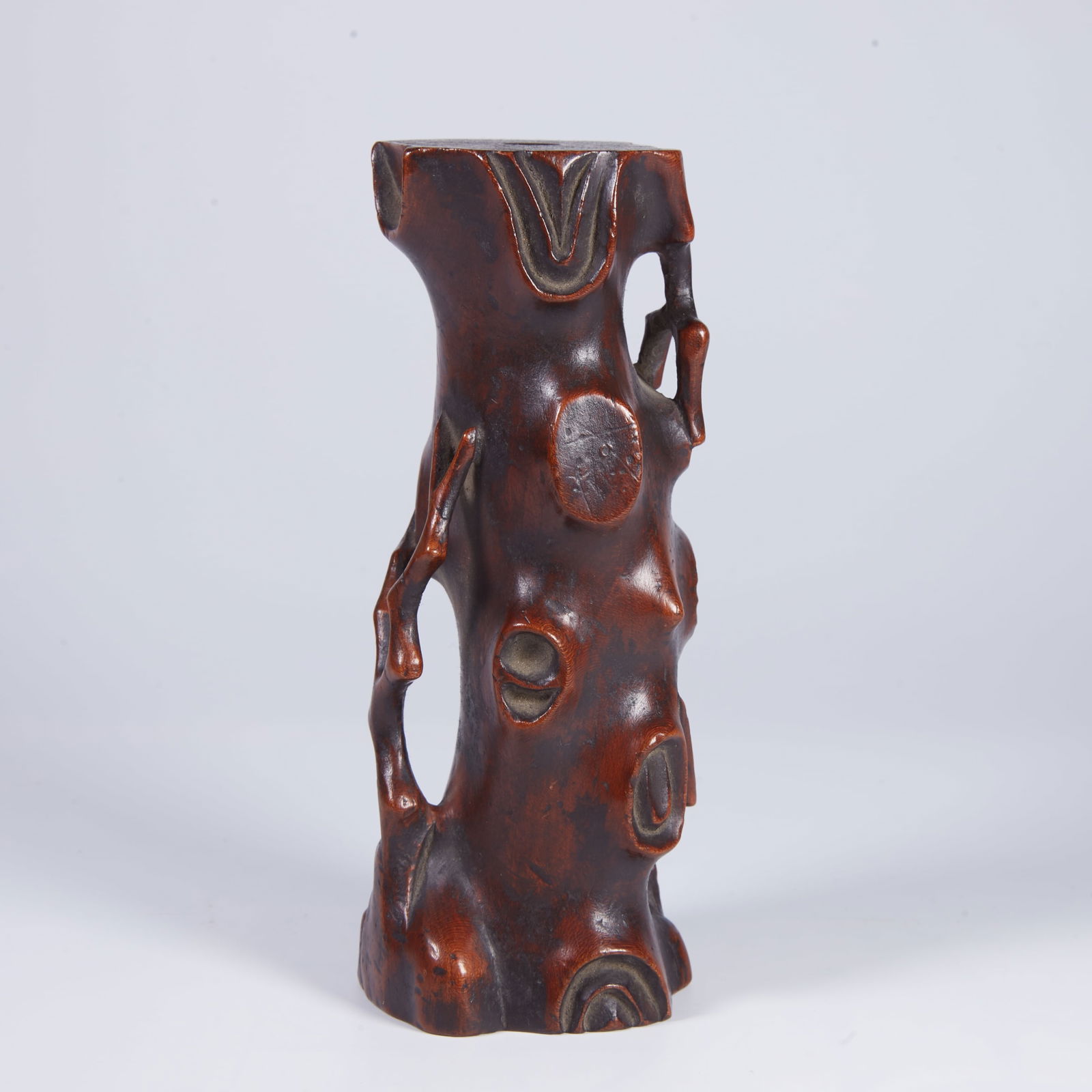 A BOXWOOD INCENSE STICK HOLDER (1 of 11)