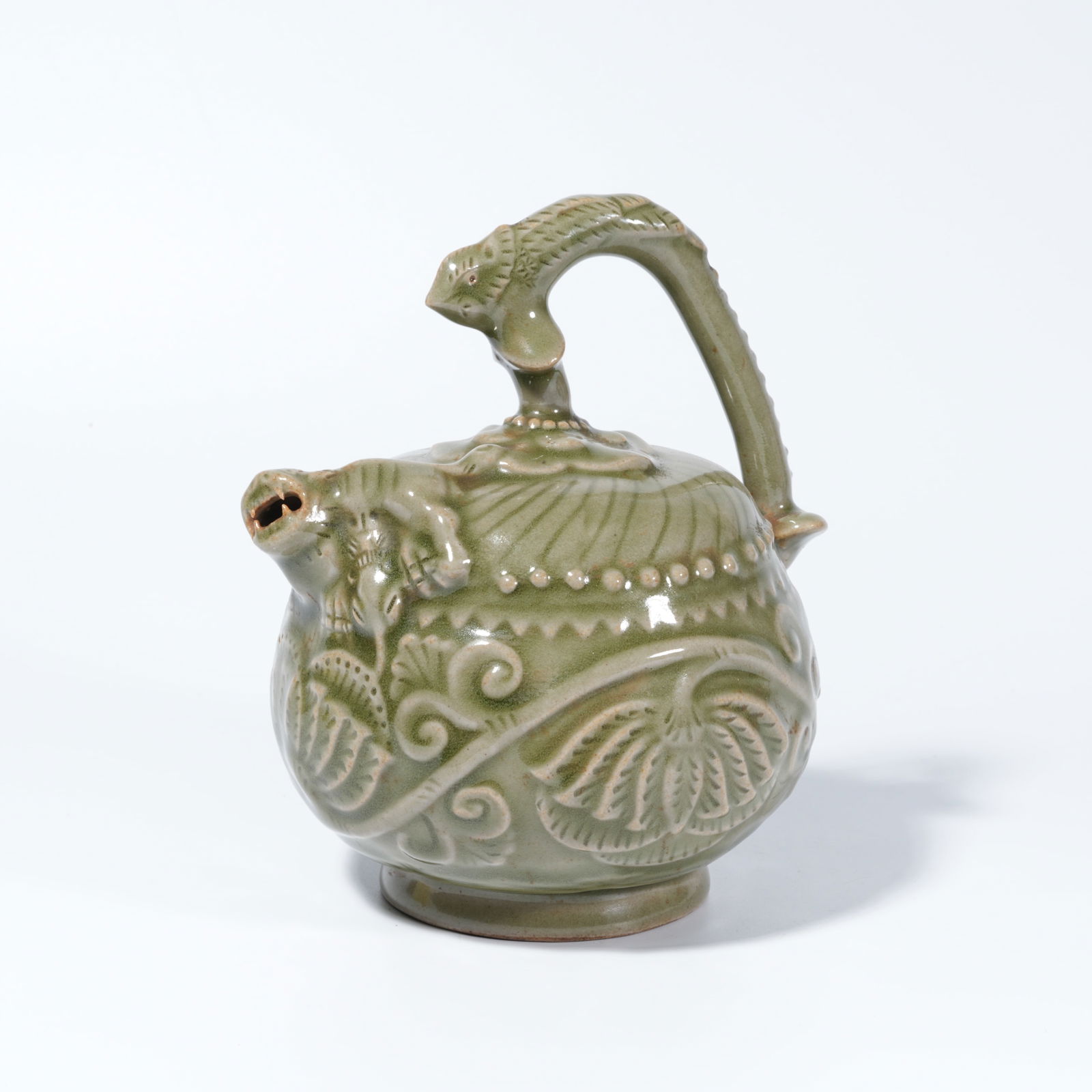A YAOZHOU KILN EWER (1 of 9)