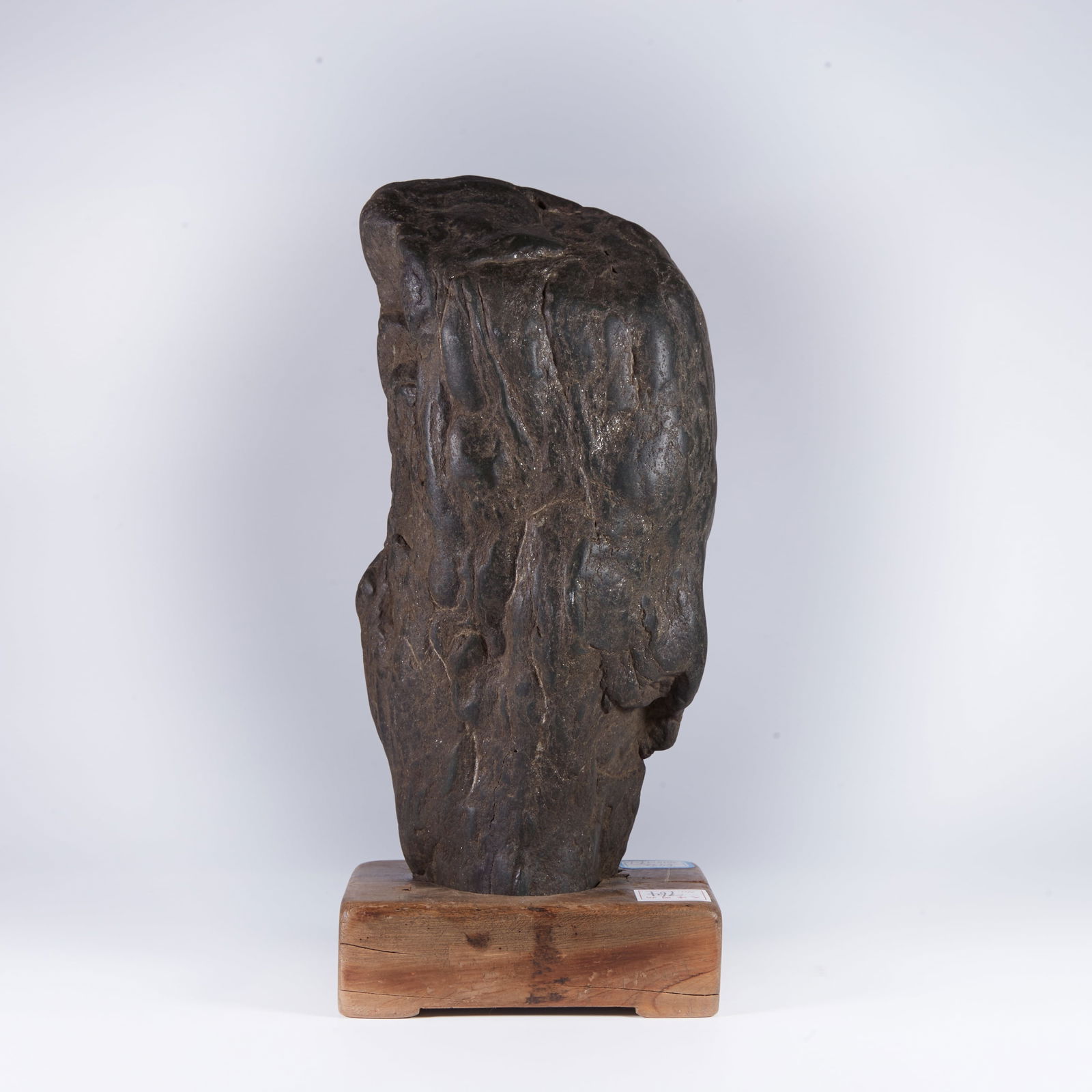 A LAOSHAN GREEN SCHOLAR'S ROCK (1 of 12)