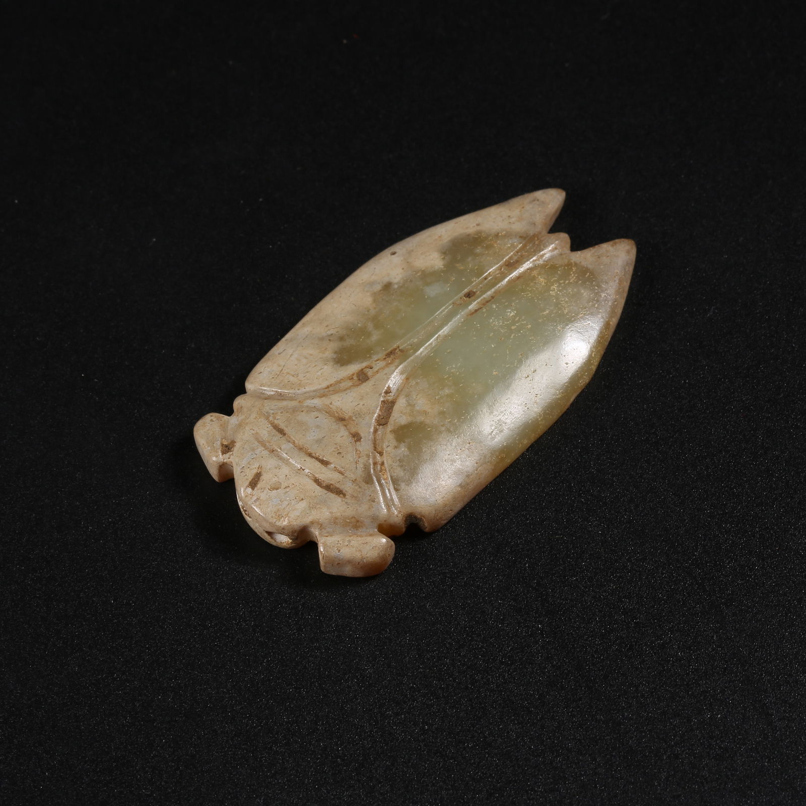 A ARCHAIC JADE CICADA (1 of 8)