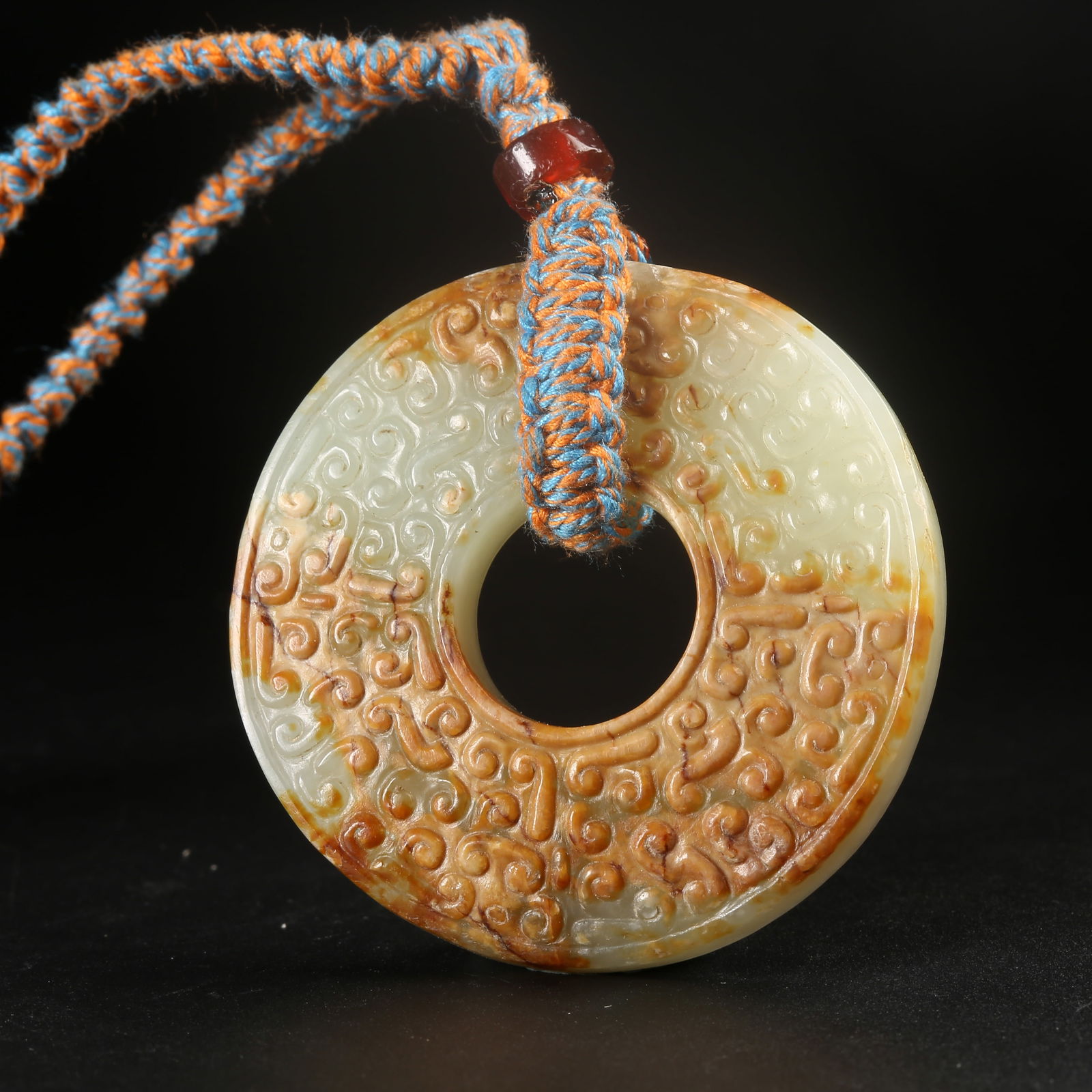 A ARCHAIC JADE BI DISK (1 of 8)