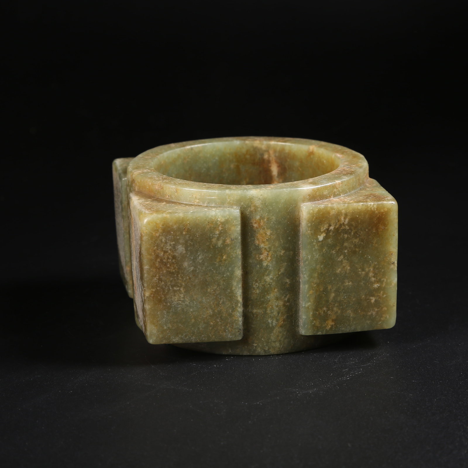 A ARCHAIC JADE CONG (1 of 9)
