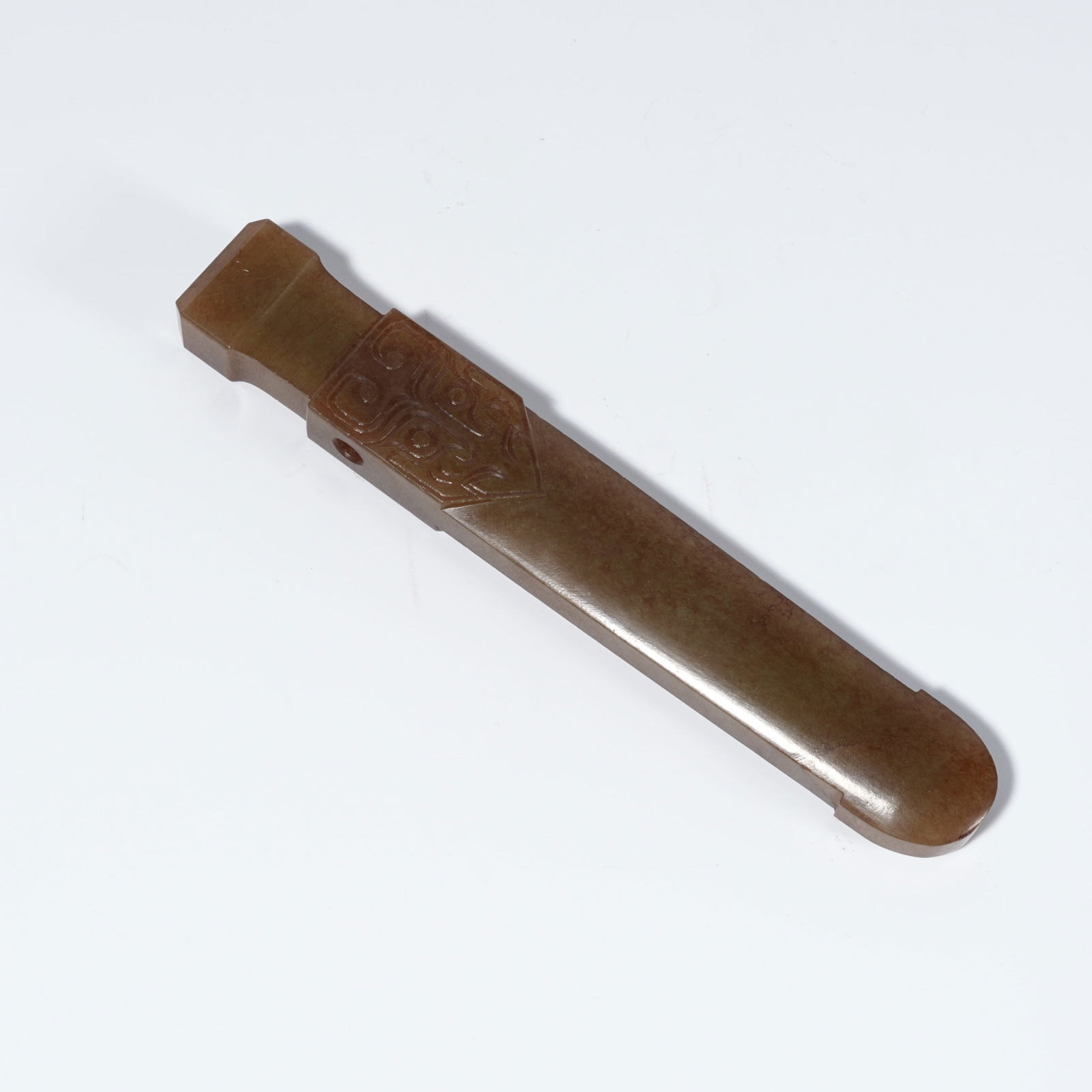 A HETIAN JADE CARVED PENDANT (1 of 10)