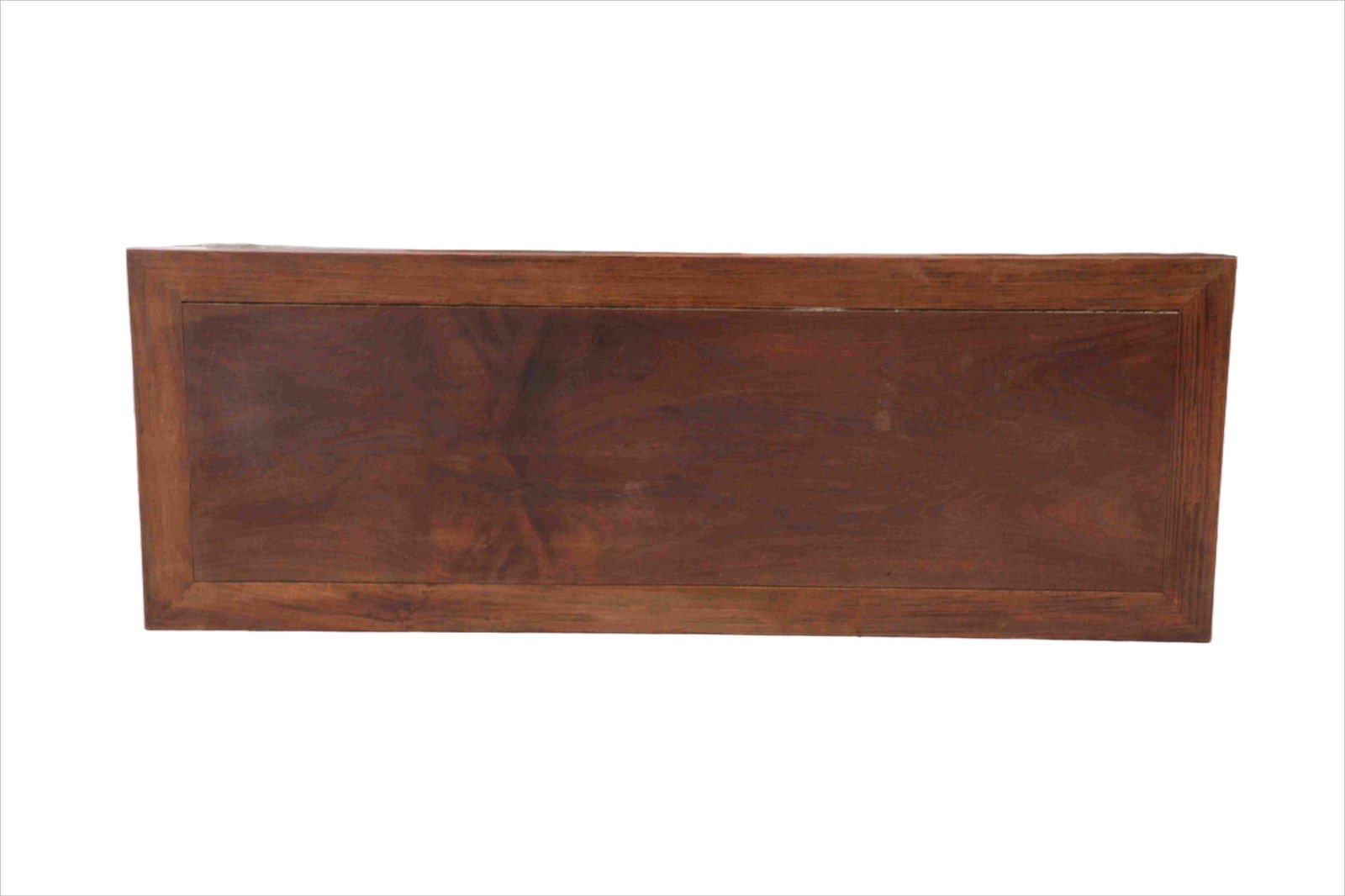 A HUANGHUALI CARVED SCROLL-PATTERN RECTANGULAR TABLE - 6