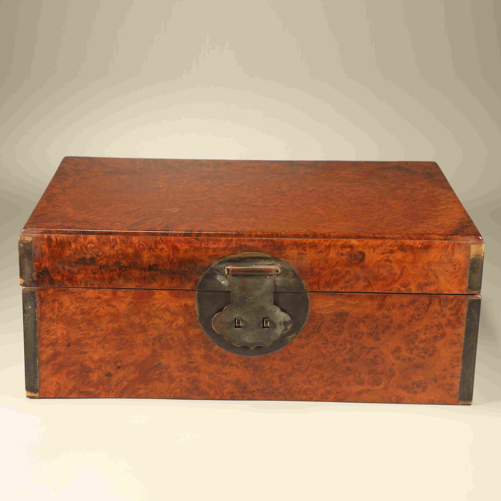 A HUANGHUALI AND CHERRYWOOD SCHOLAR'S BOX (1 of 6)