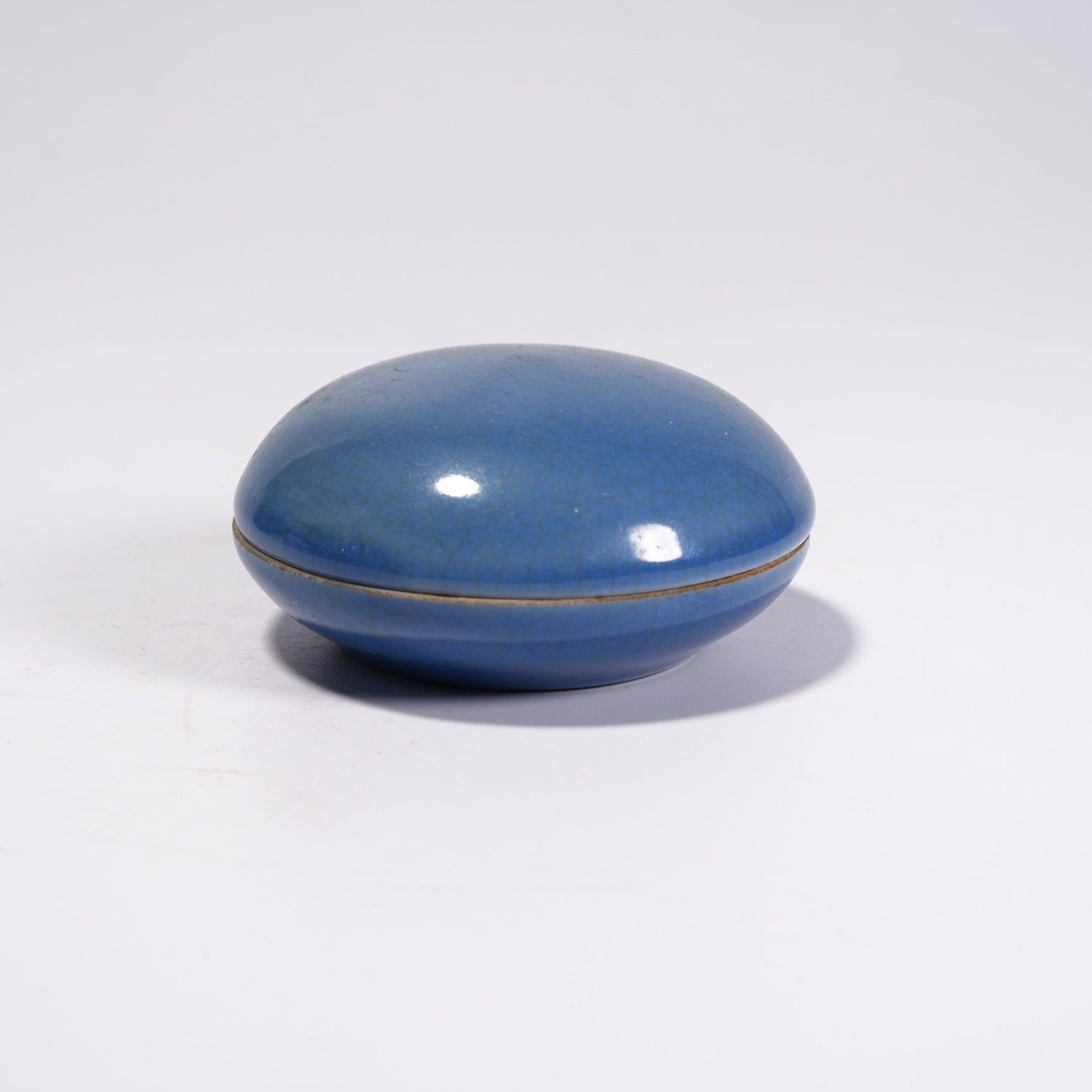 A BLUE-GLAZED ROUGE BOX (1 of 7)