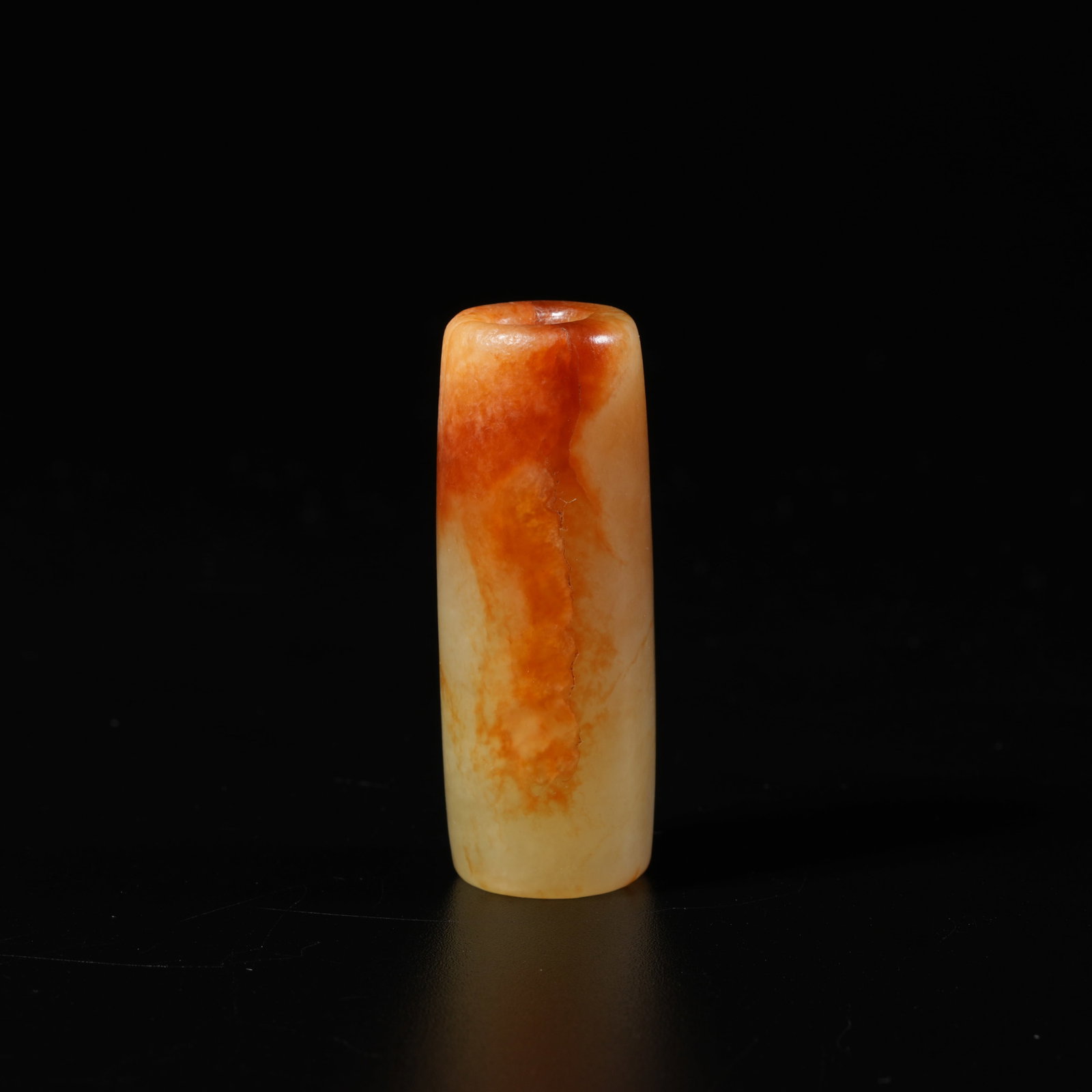 A HETIAN JADE LIANZI (BELT HOOK): Hetian Jade Lianzi (Belt Hook)
