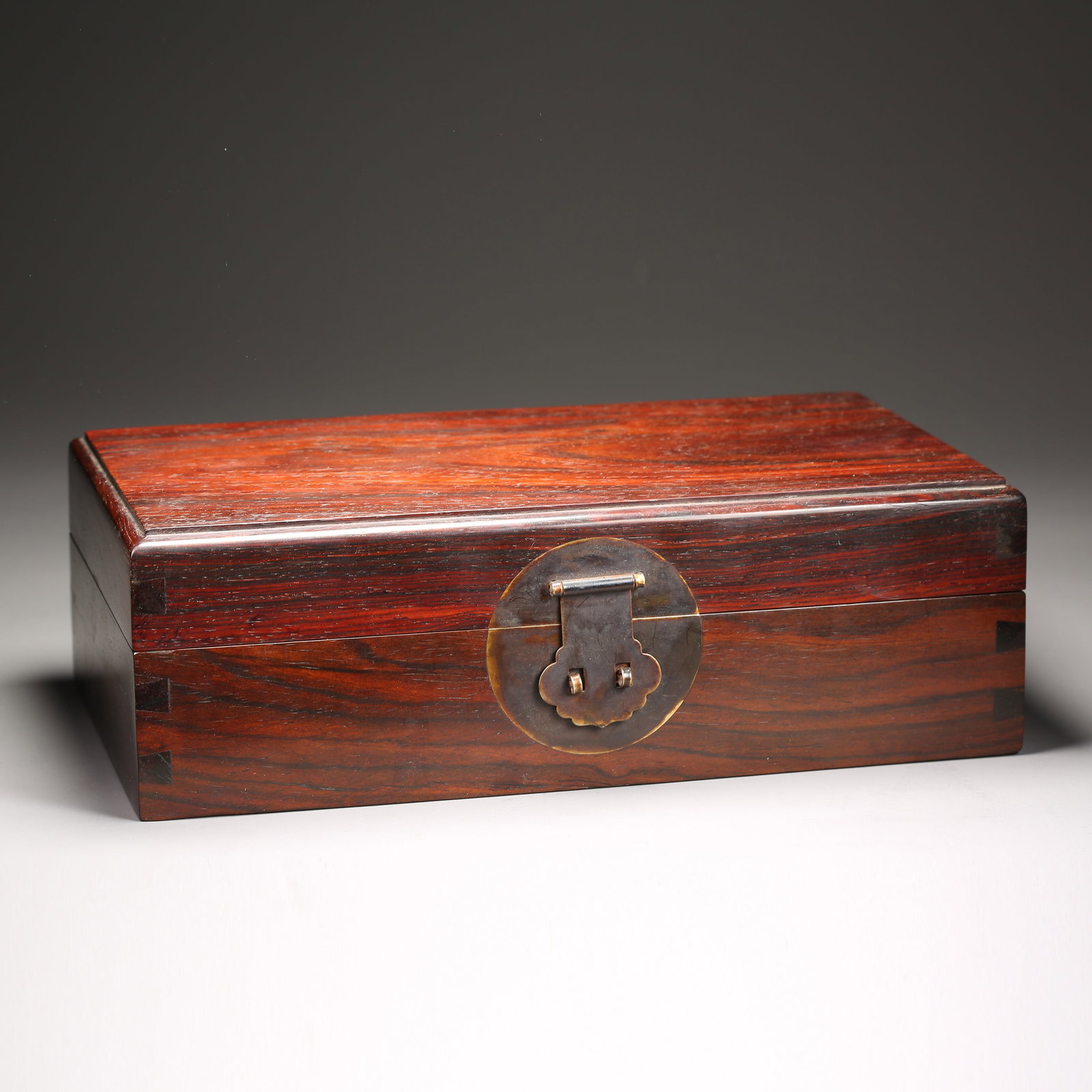 A REDWOOD JEWELRY BOX: Redwood Jewelry Box