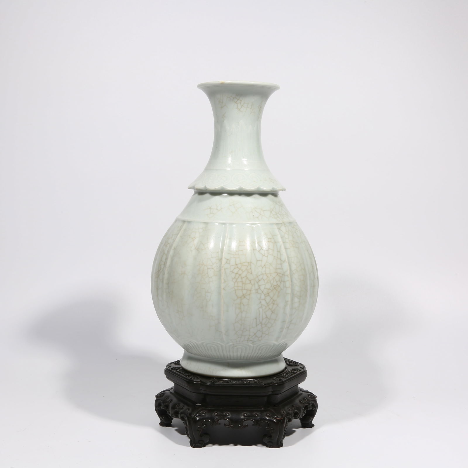 A QINGBAI PORCELAIN VASE FOR APPRECIATION: Qingbai Porcelain Vase for Appreciation