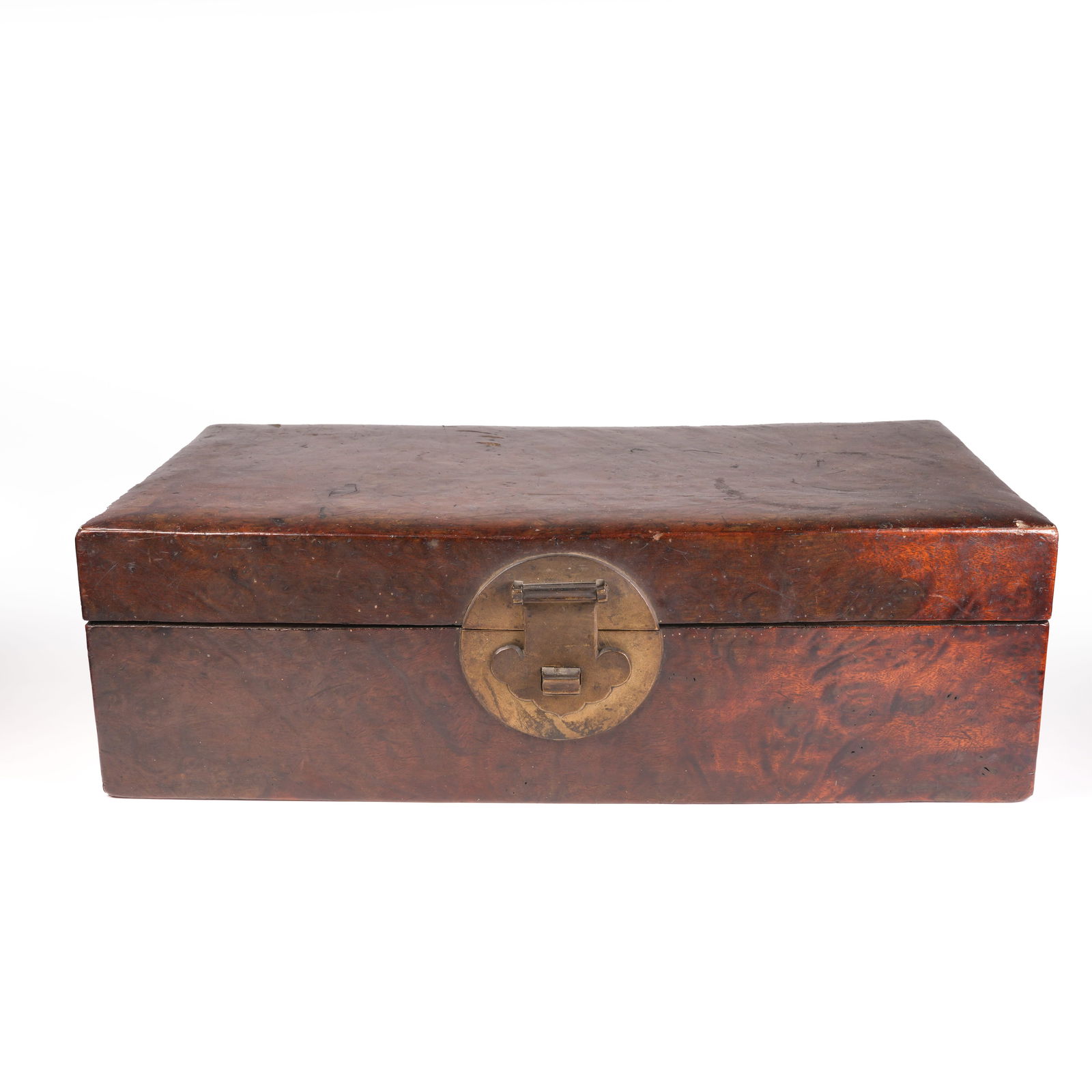 A BURL WOOD COVERED BOX (1 of 10)