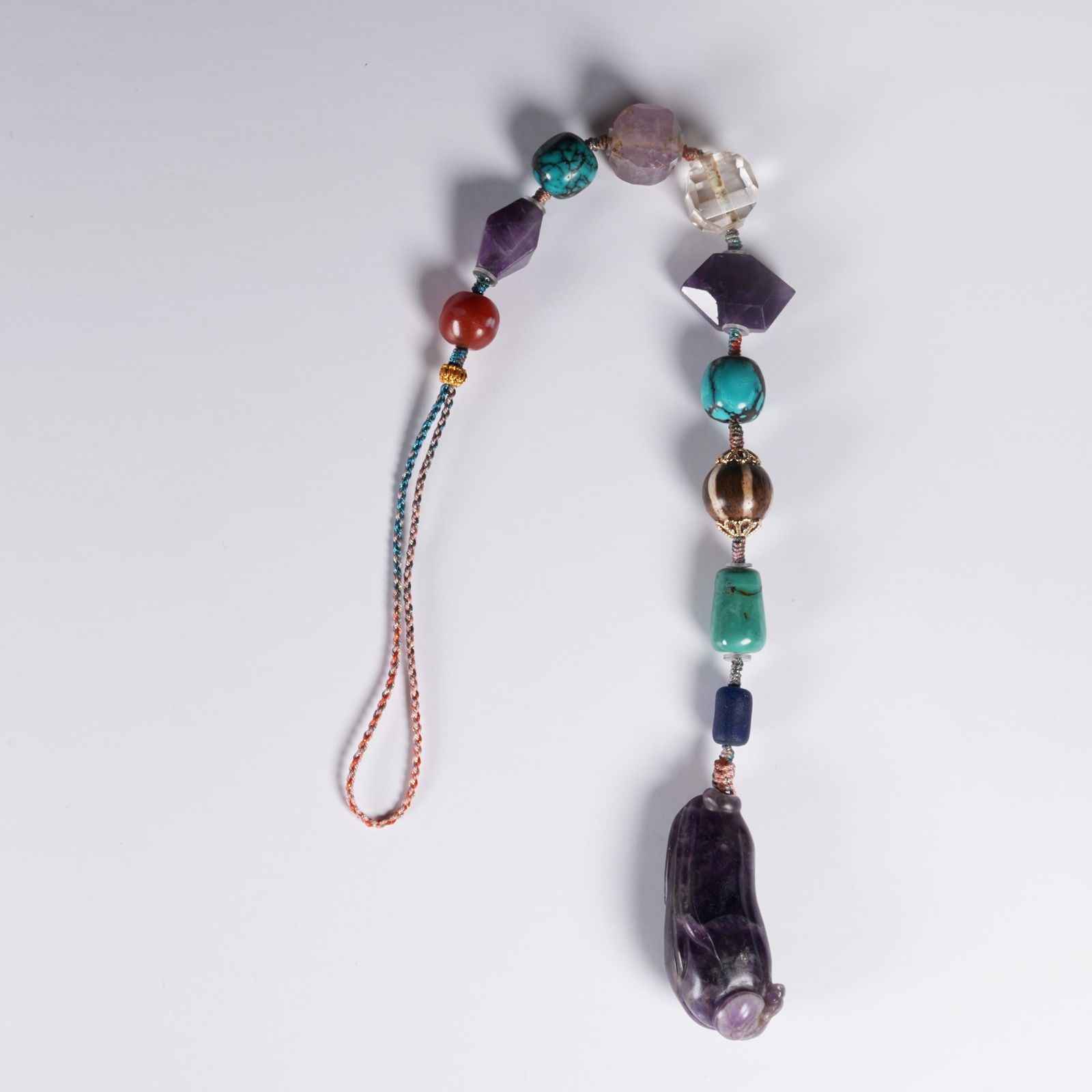 A SET OF CRYSTAL PENDANTS: Set of Crystal Pendants