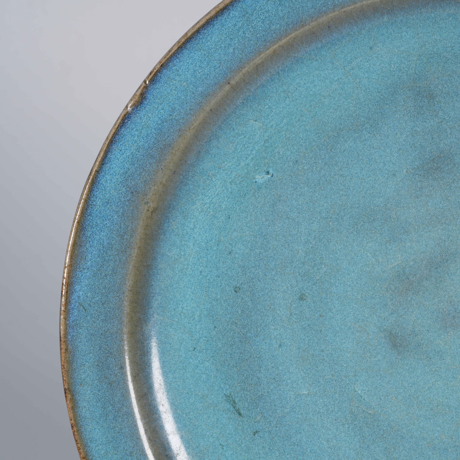 A JUN WARE DISH - 3