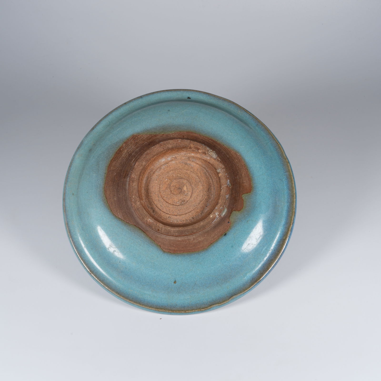 A JUN WARE DISH - 7