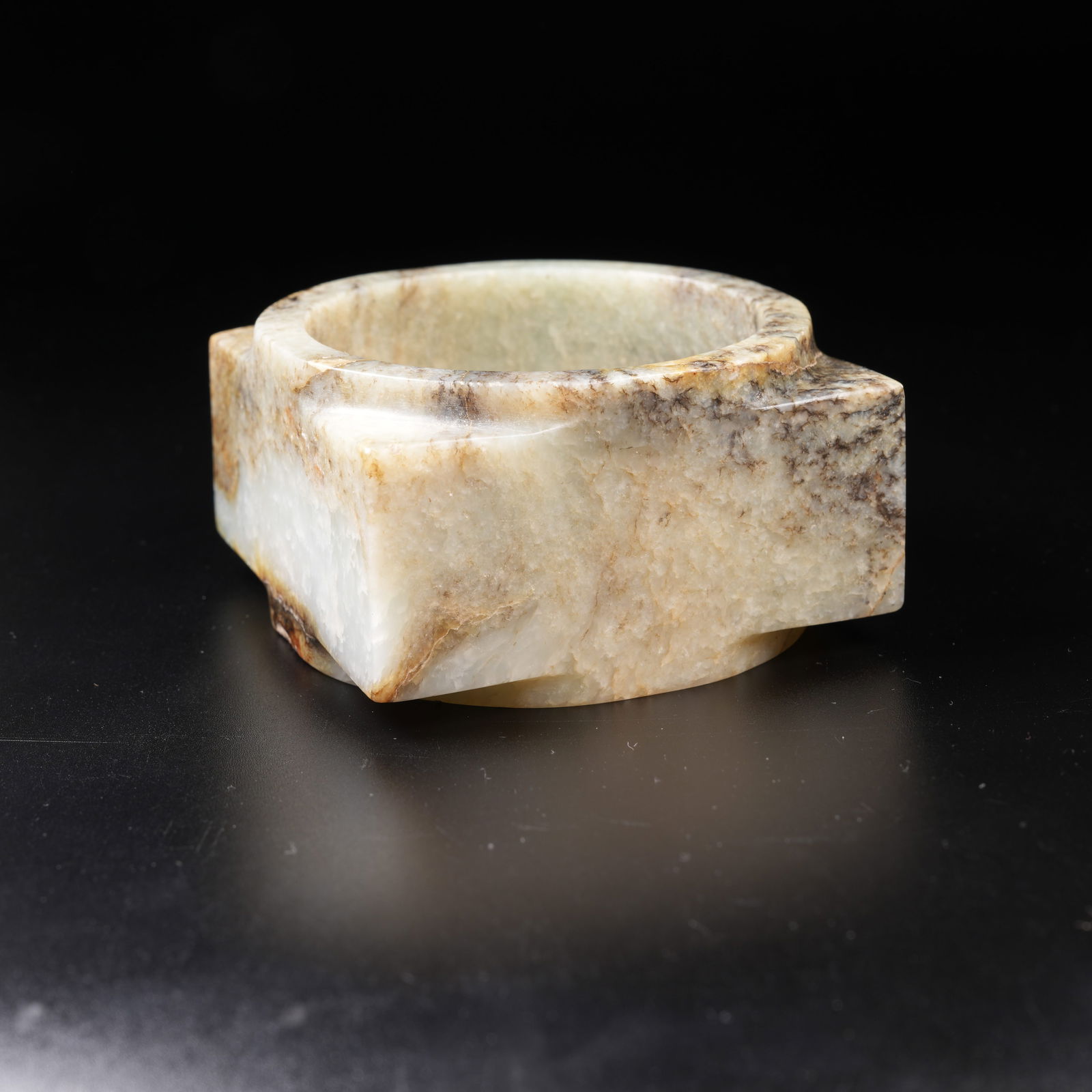 A ANCIENT JADE CONG: Ancient jade cong