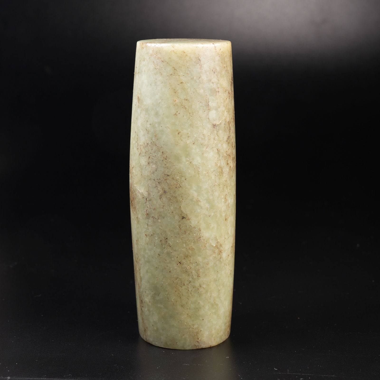 A ANCIENT JADE CONG CORE: Ancient jade cong core