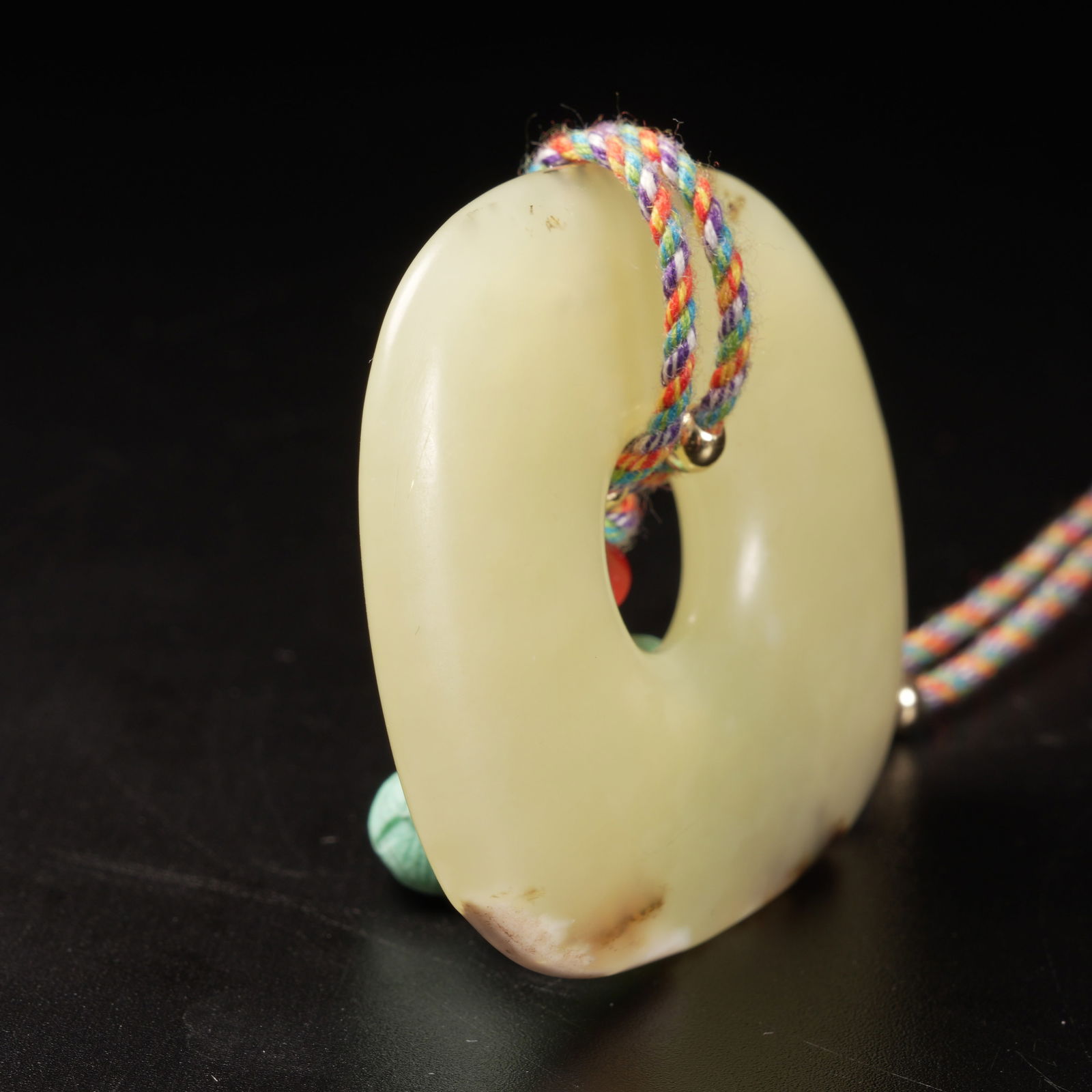 A ANCIENT JADE RING - 4