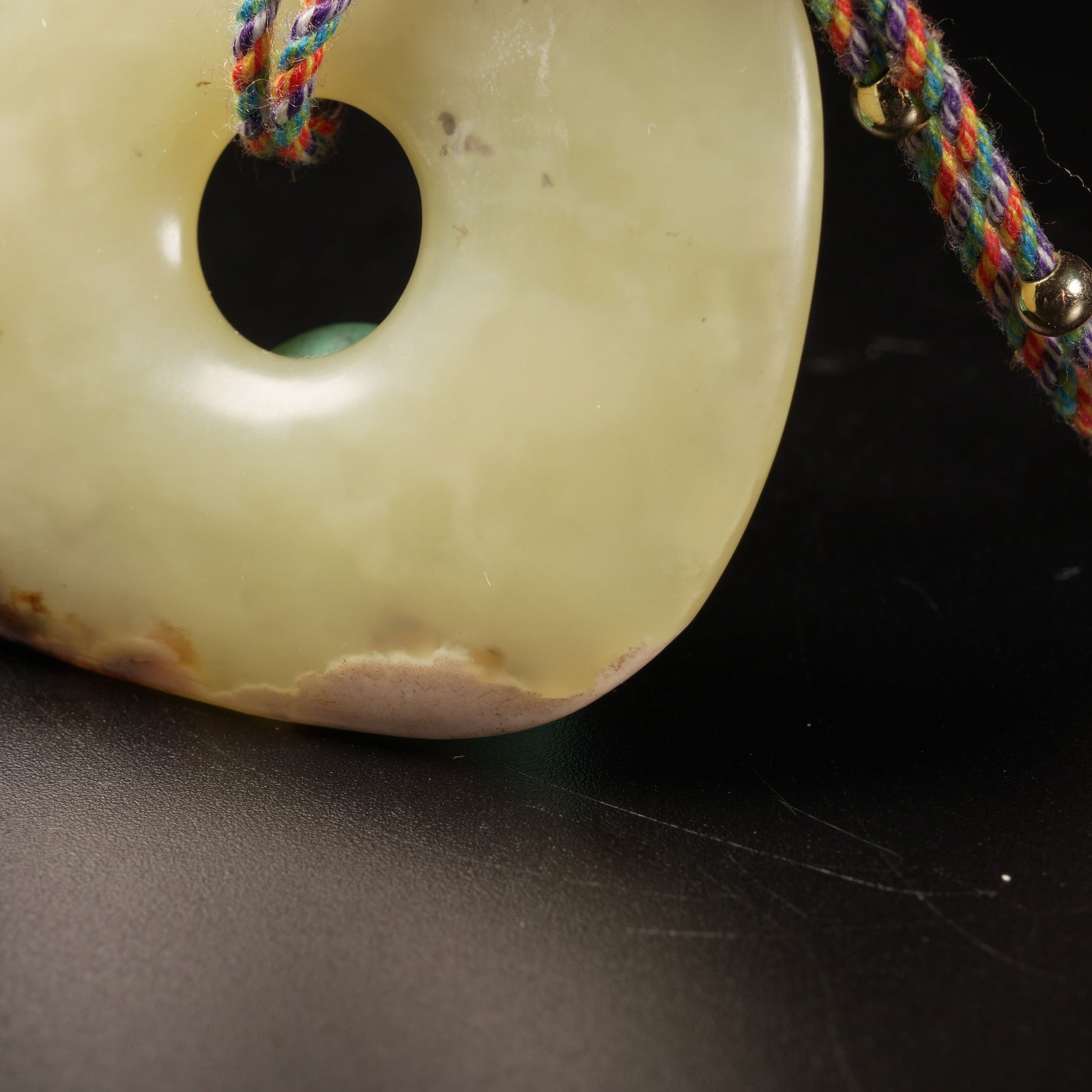 A ANCIENT JADE RING - 7