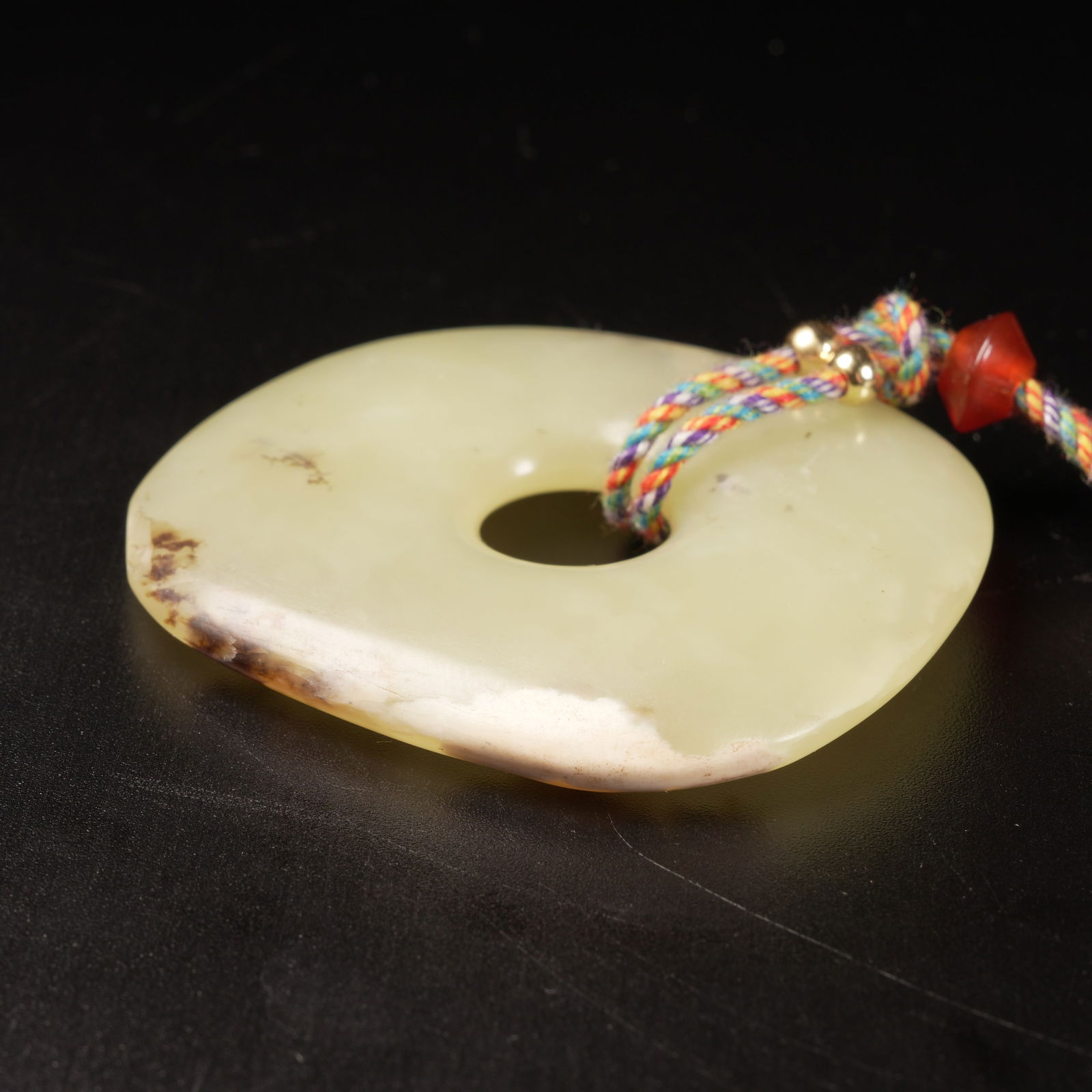 A ANCIENT JADE RING - 8