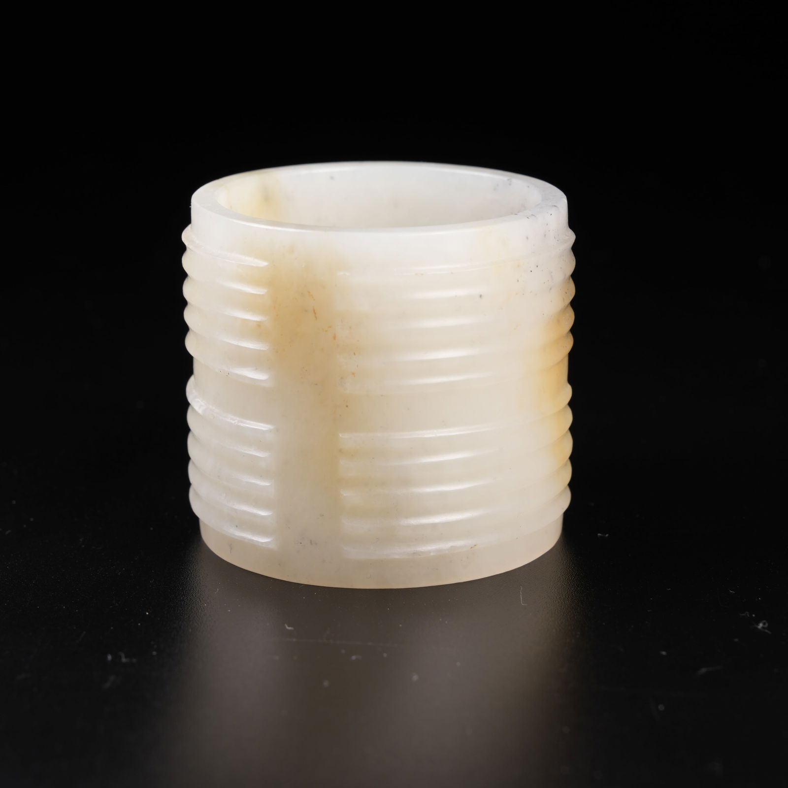 A ANCIENT JADE STRING-PATTERNED HEADBAND - 2