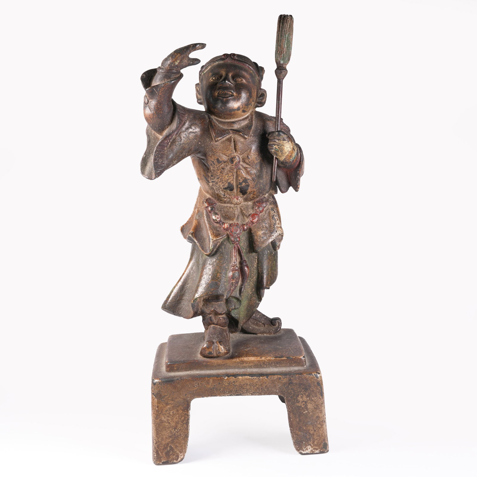 A BRONZE STATUE OF WENCHANG STAR GOD (1 of 9)