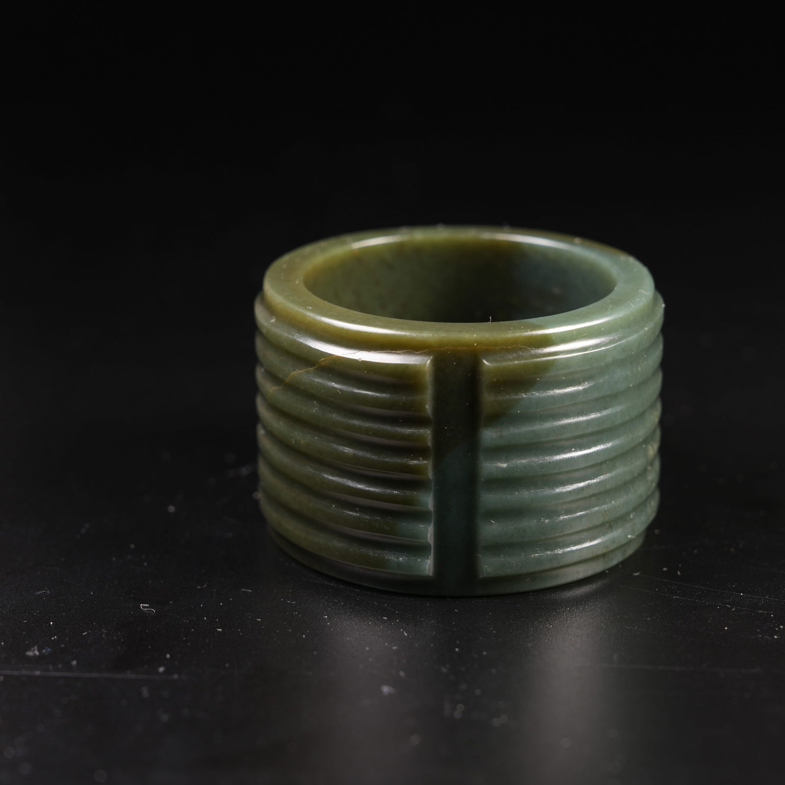 A ANCIENT JADE STRING-PATTERNED HEADBAND - 2