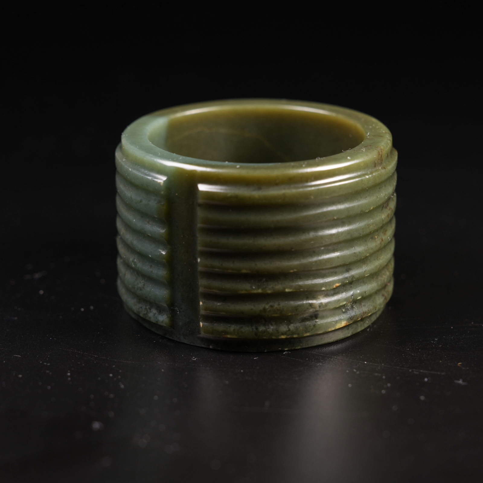 A ANCIENT JADE STRING-PATTERNED HEADBAND - 4