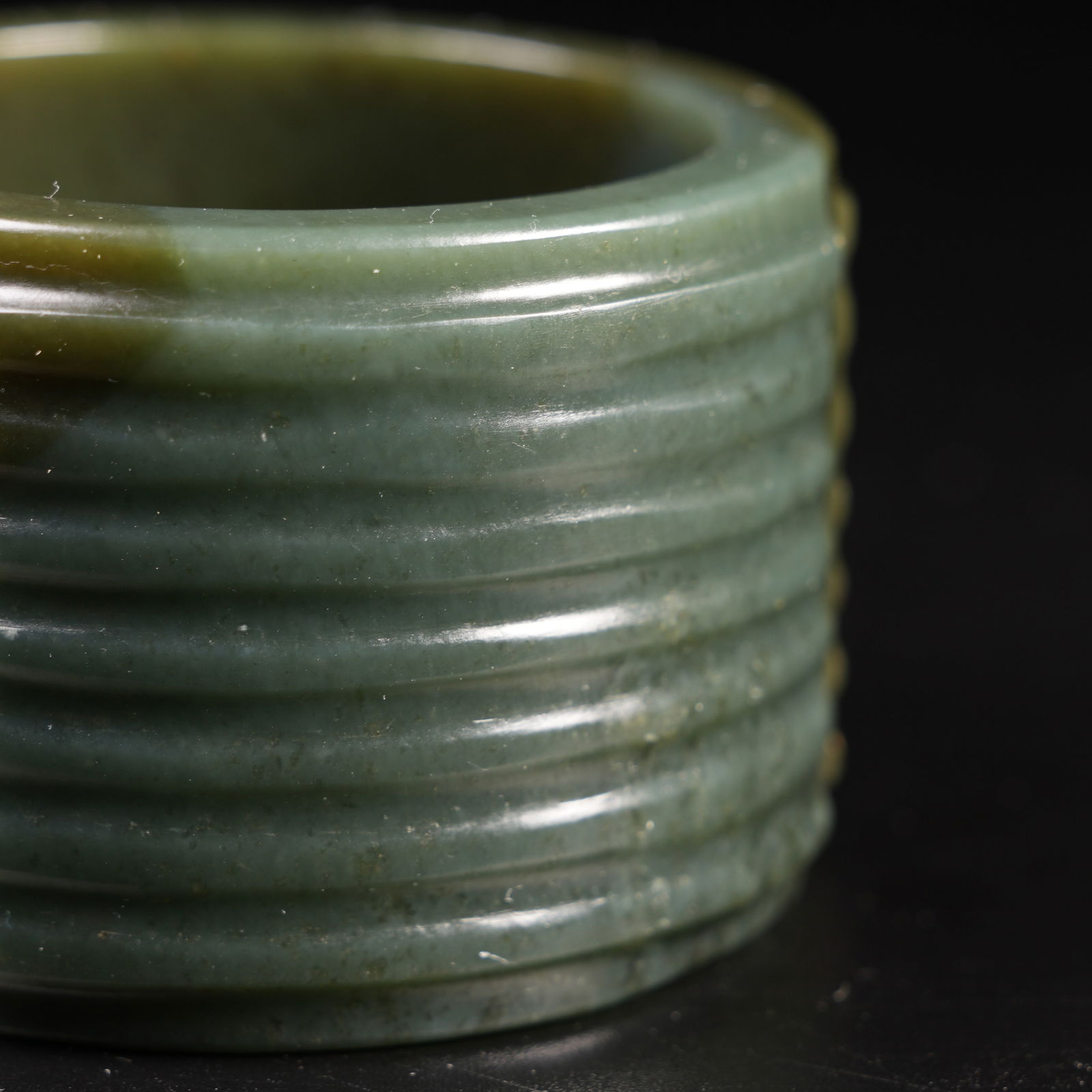 A ANCIENT JADE STRING-PATTERNED HEADBAND - 6